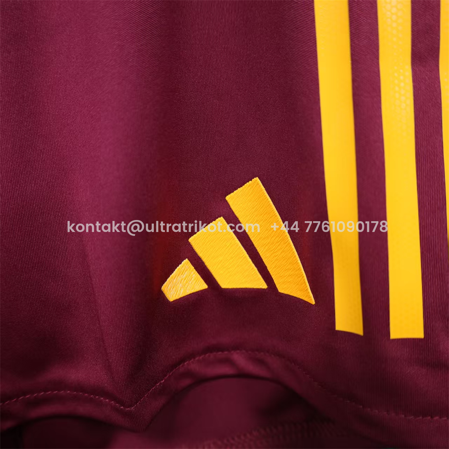 UltraTrikot-Roma 25-26 Home Red Shorts - Player Version