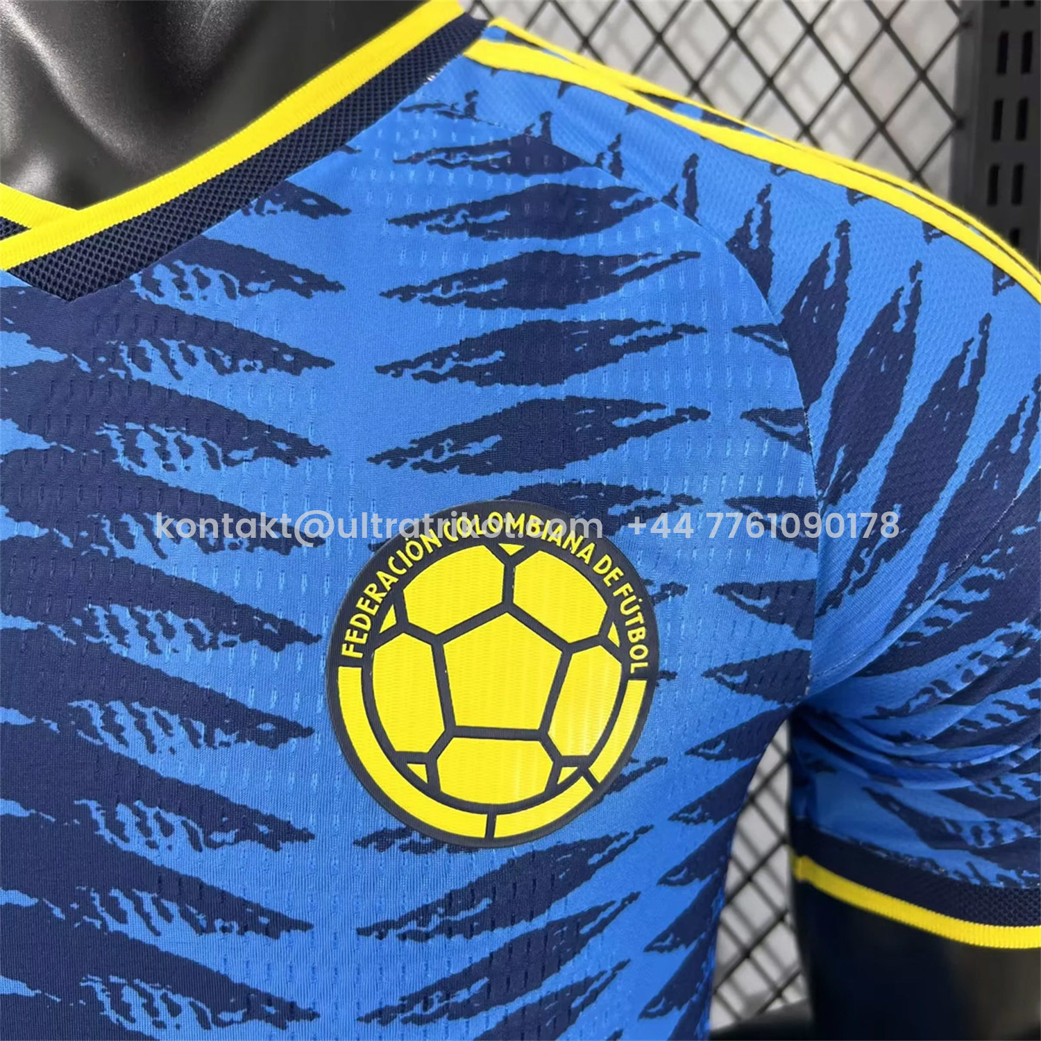 UltraTrikot-Colombia 2026 Away Blue Jersey - Player Version