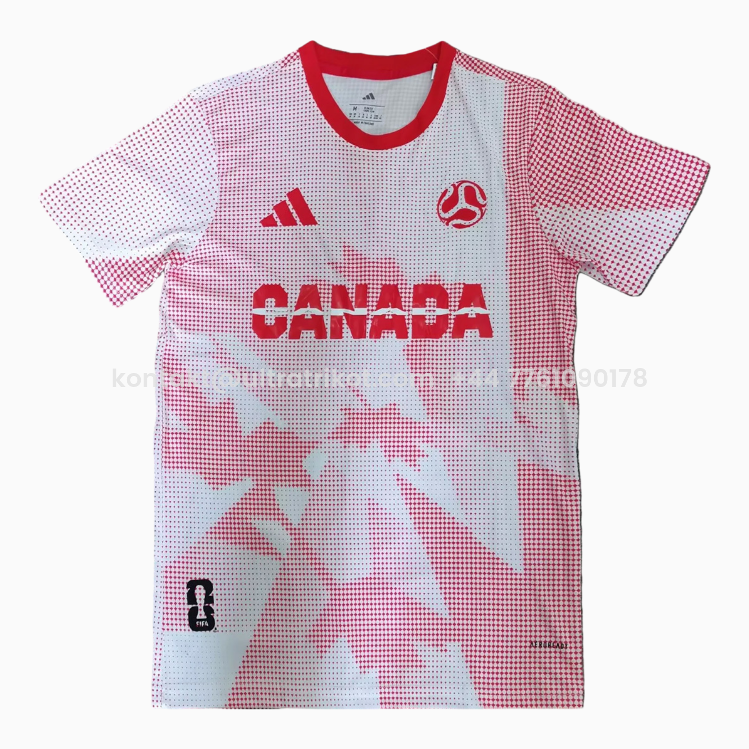 UltraTrikot-Canada 25-26 World Cup Promotion Red Jersey - Fans Version