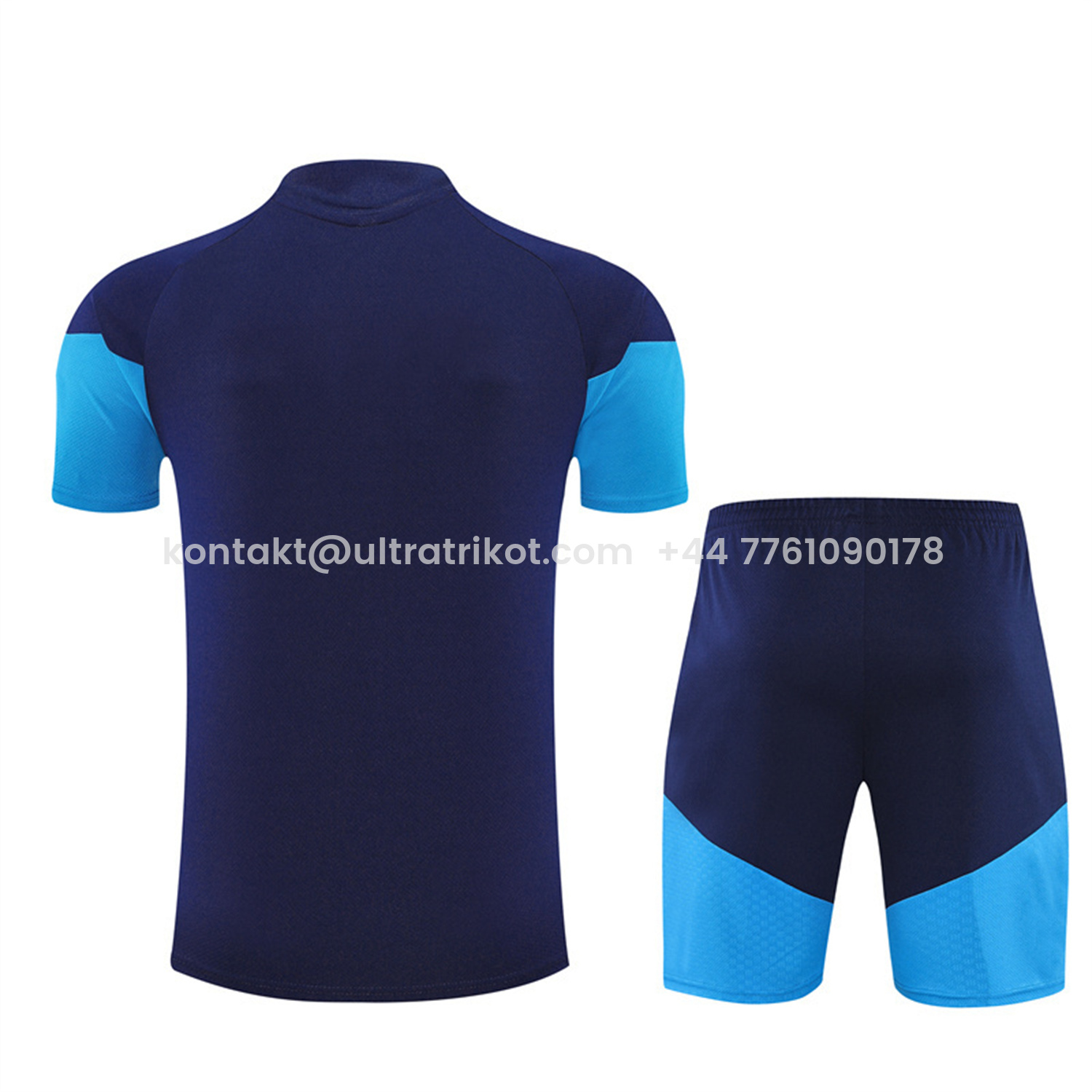 UltraTrikot-Spain 2026 Short-Sleeve Training Set - Royal Blue Top & Shorts