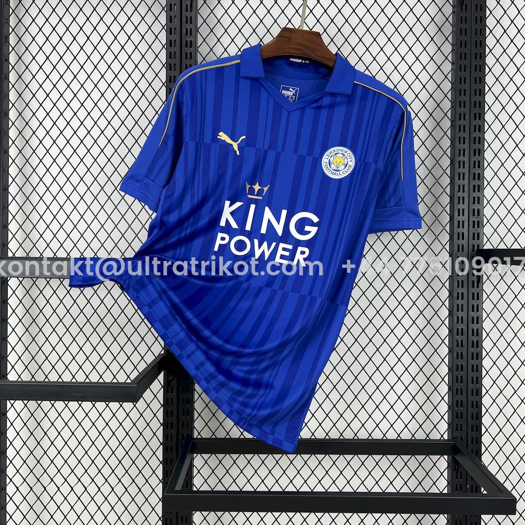 UltraTrikot-Retro Leicester City 2016-17 Home Jersey