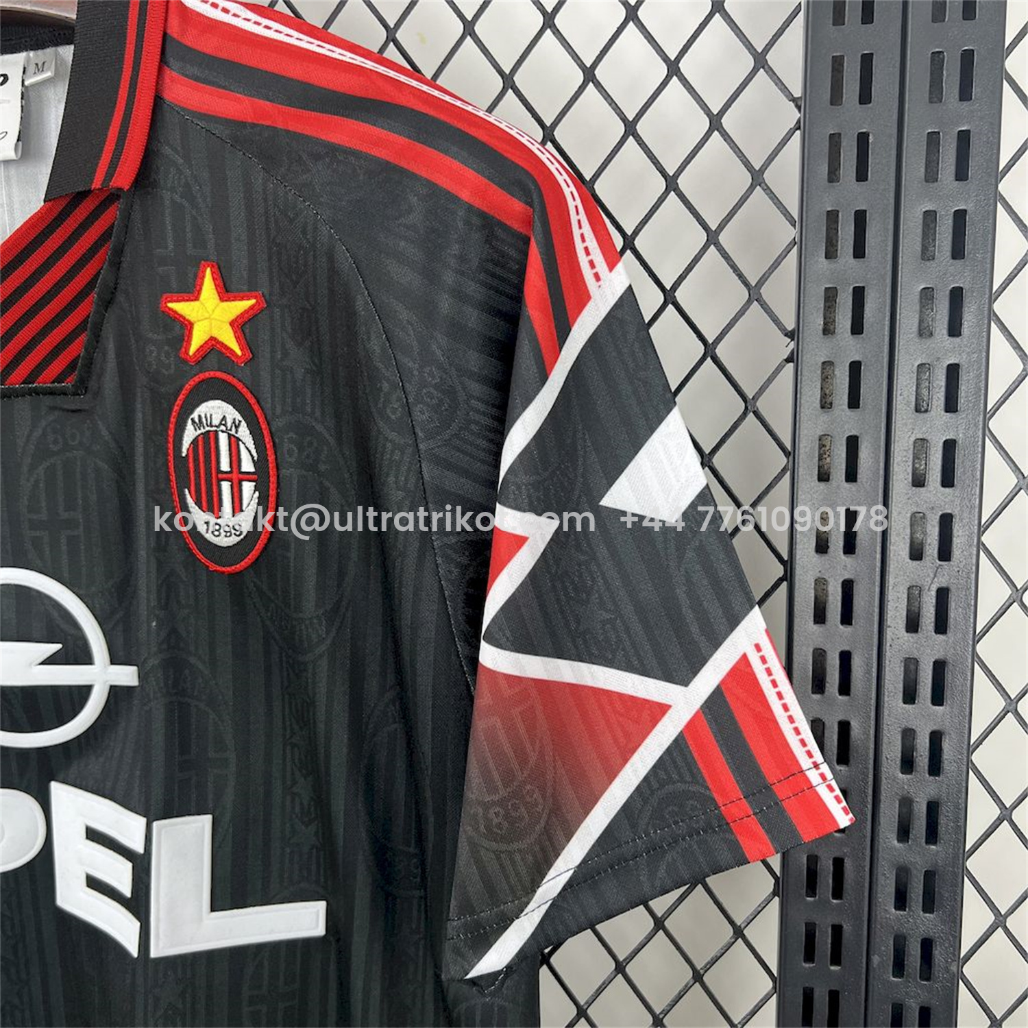 UltraTrikot-Retro AC Milan 1997-98 Copa Centenario do Belo Horizonte Third Jersey