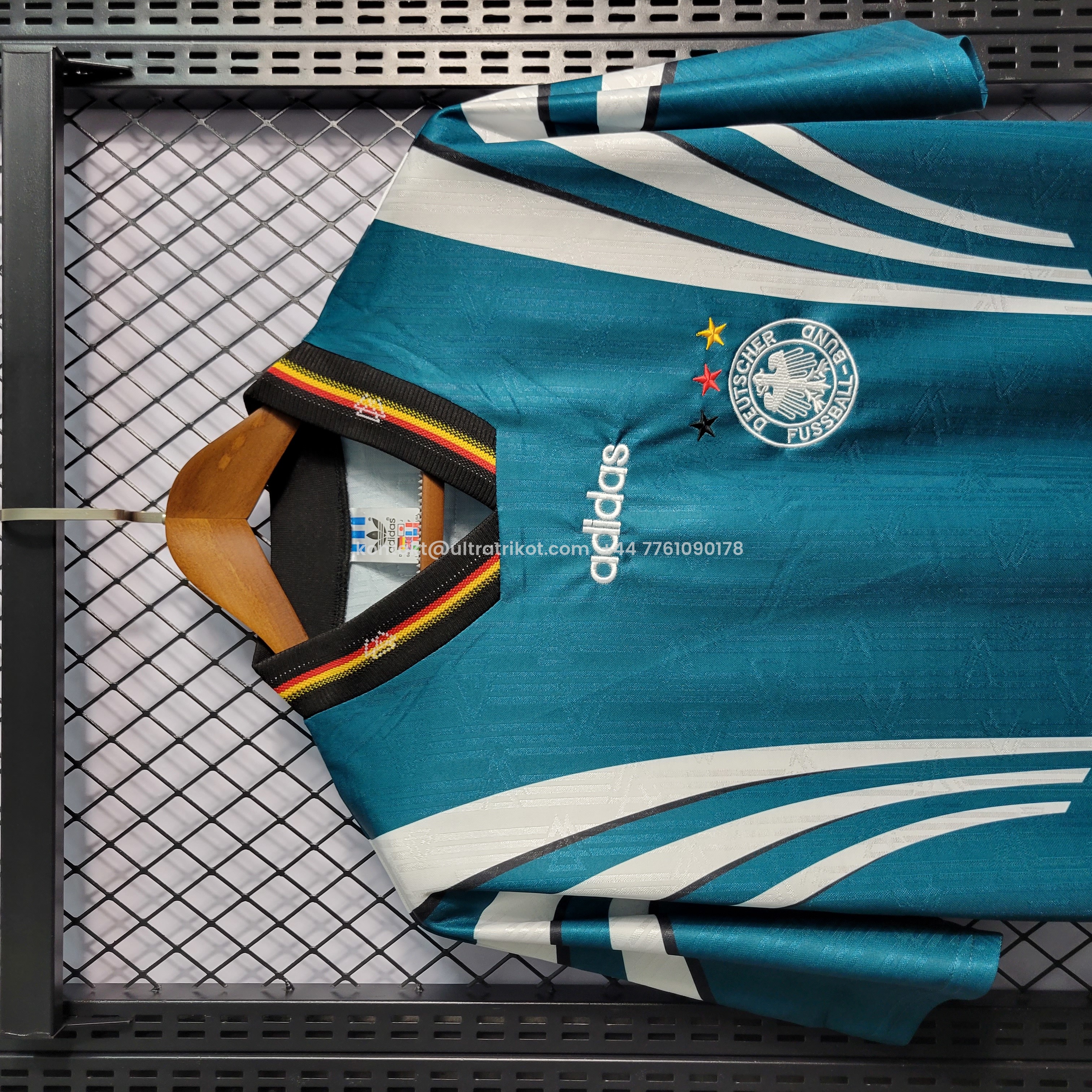 UltraTrikot-Retro Germany 1996 Away Stadium Jersey