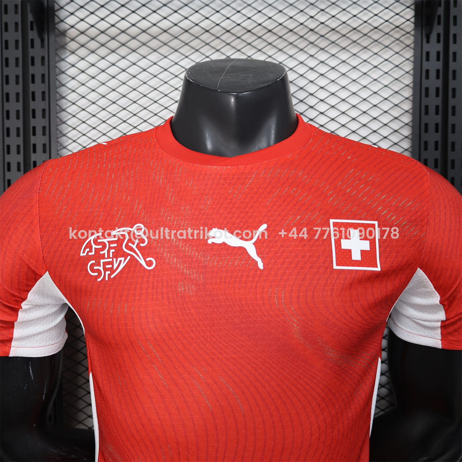 UltraTrikot-Switzerland 2026 Home Jersey - Player Version