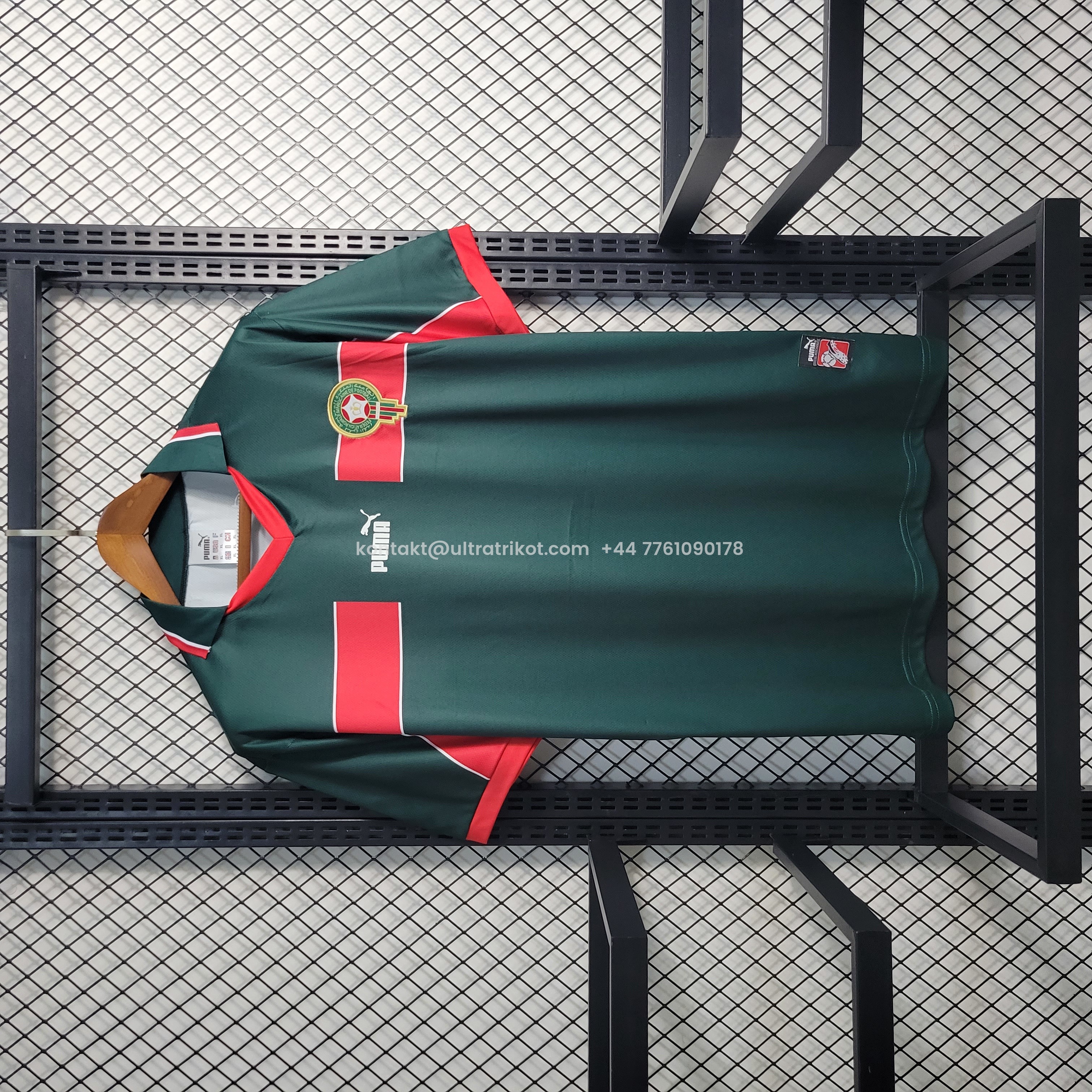 UltraTrikot-Retro Morocco 1998 Home Stadium Jersey