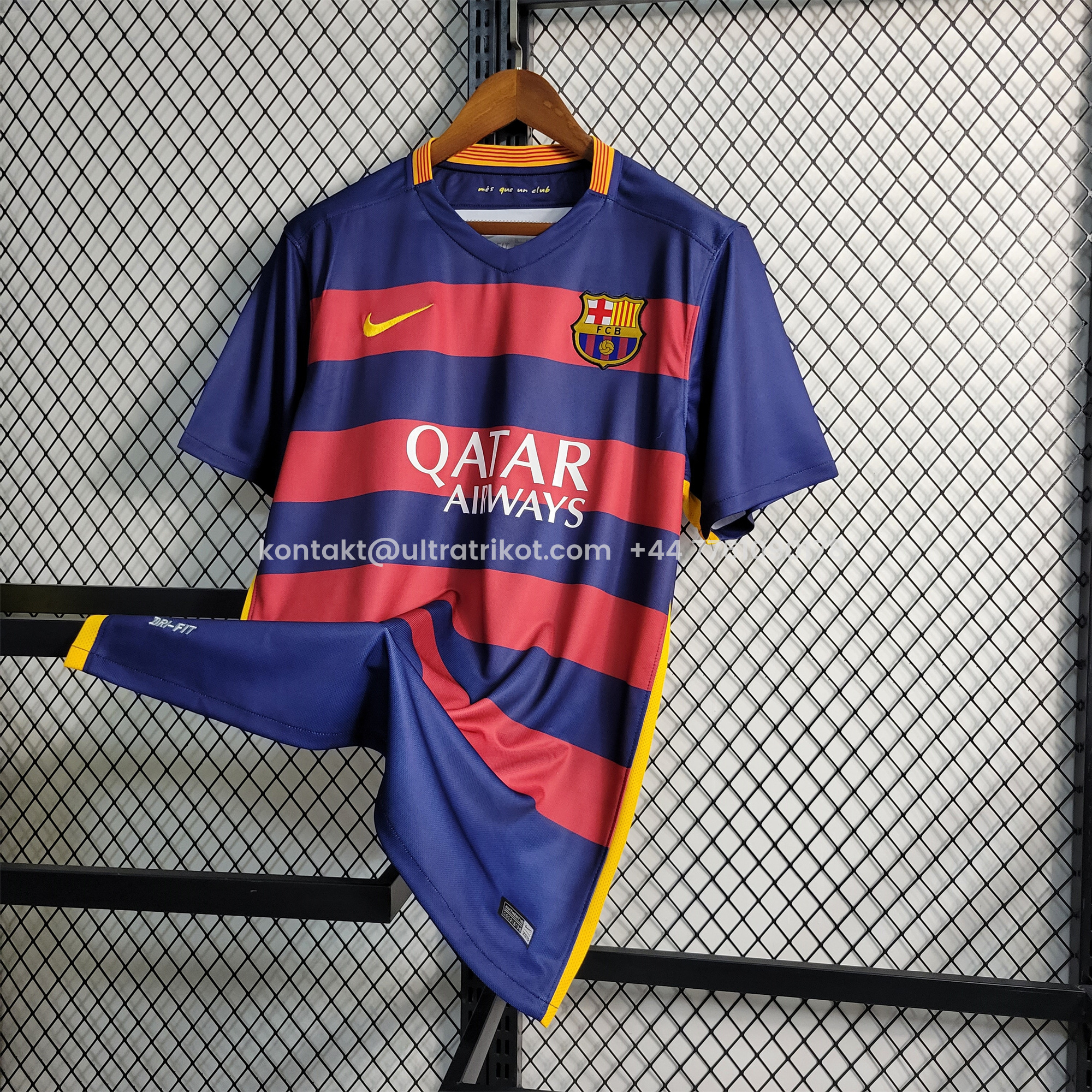 UltraTrikot-Retro Barcelona 15-16 Home Stadium Jersey