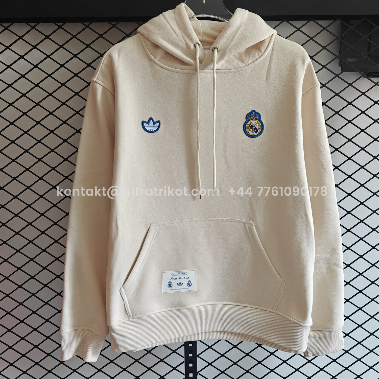 UltraTrikot-Real Madrid 25-26 Originals Terrace Icon Unisex Pullover Hoodie