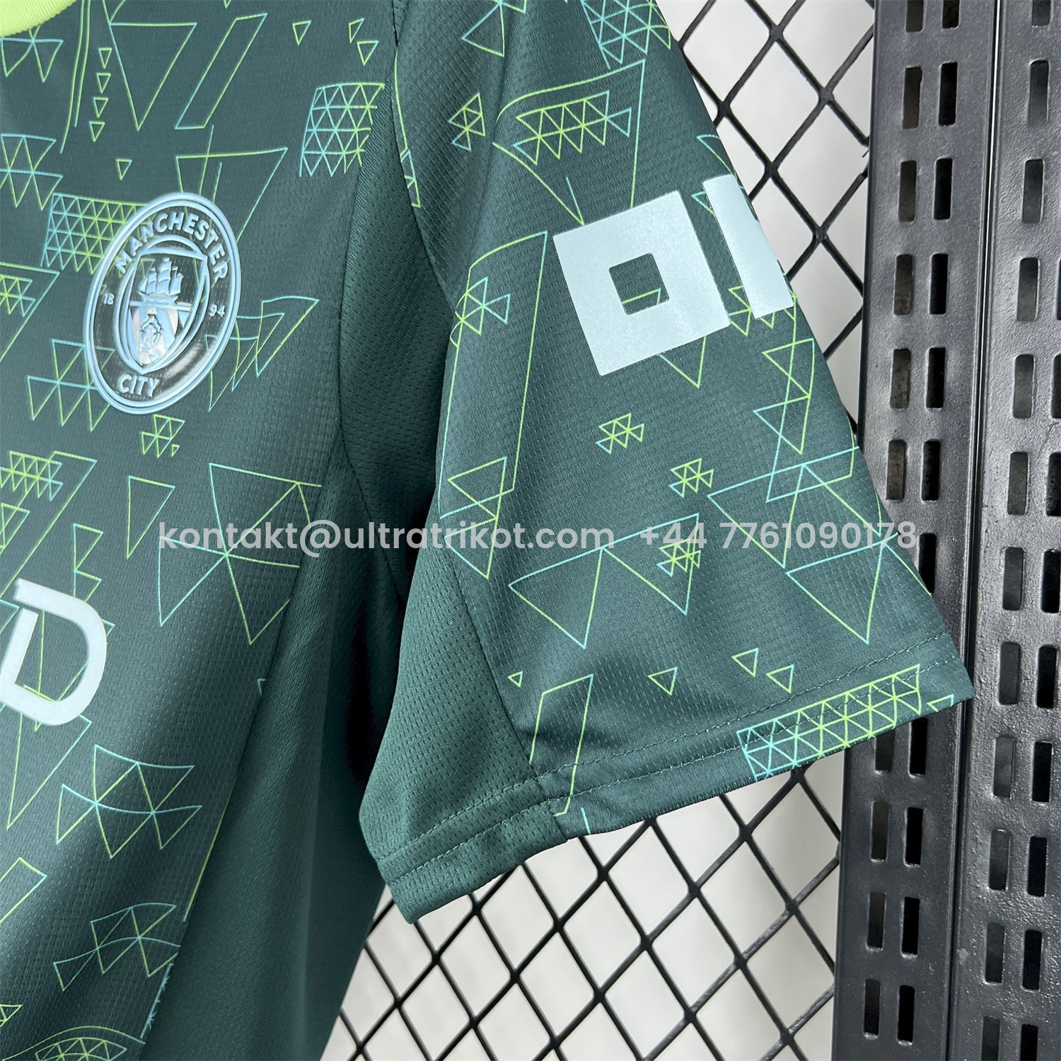 UltraTrikot-Manchester City 25-26 Fourth Green Jersey - Fans Version