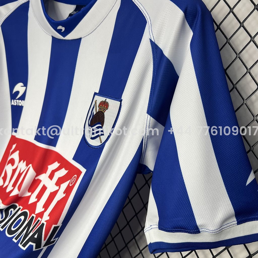 UltraTrikot-Retro Real Sociedad 2002-03 Home Jersey