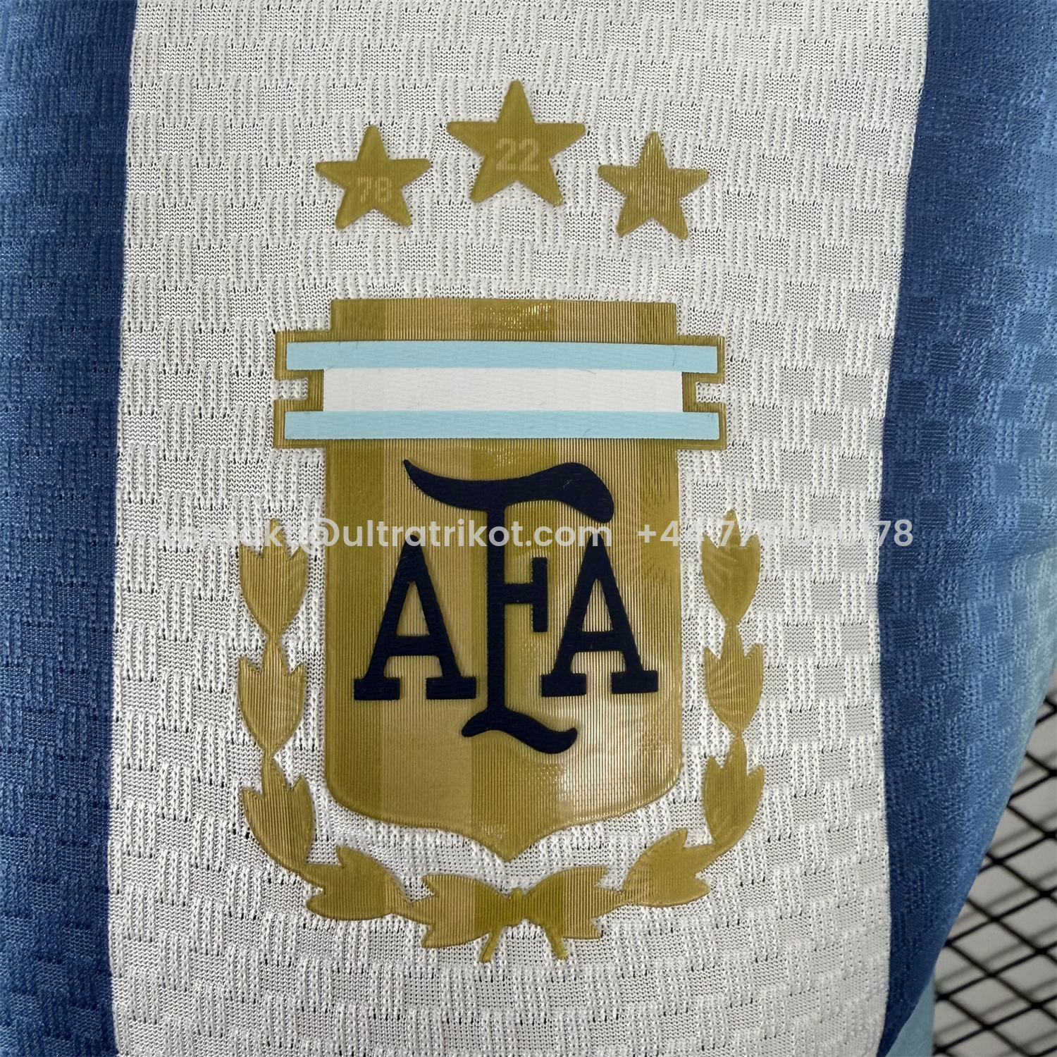 UltraTrikot-Argentina 2026 Home Jersey Without Chest Patch - Player Version