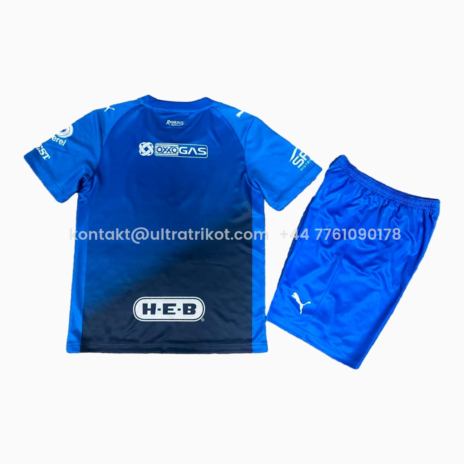 UltraTrikot-Rayados Monterrey 25-26 Third Blue Kids Kit