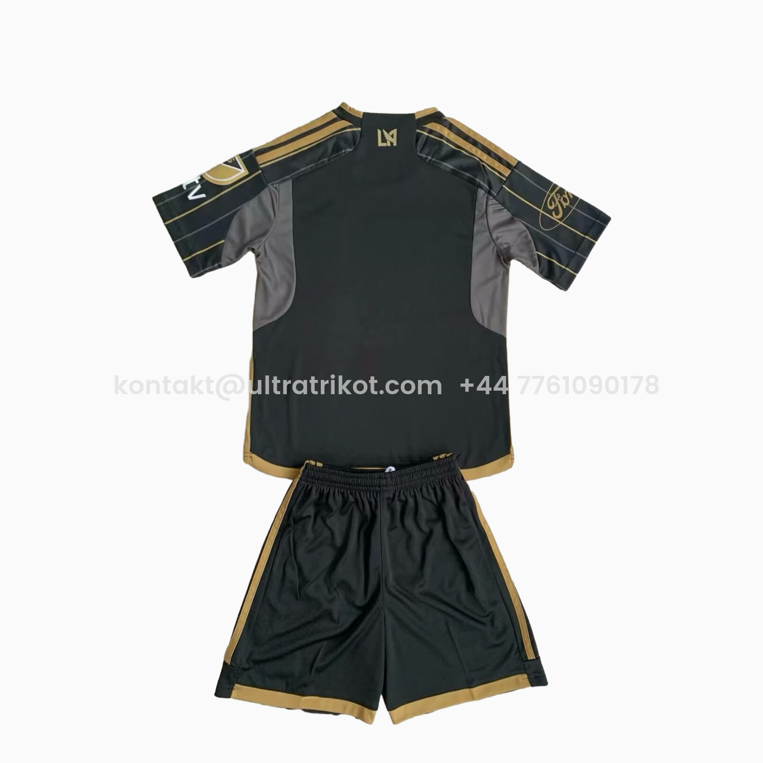 UltraTrikot-Los Angeles FC 2025 Home Men's Adult Jersey Set - Fans Version