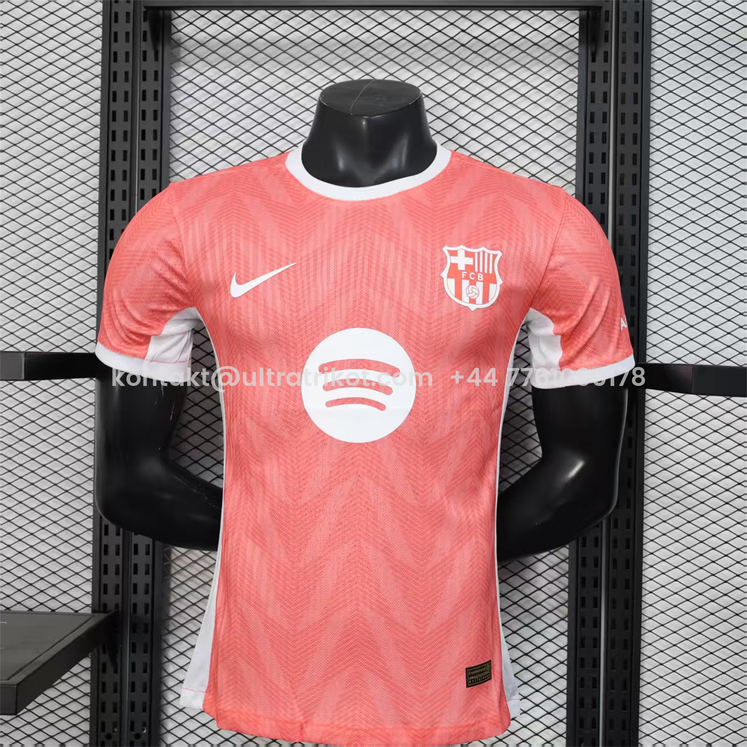 UltraTrikot-Barcelona 25-26 Pink & White Special Jersey - Player Version