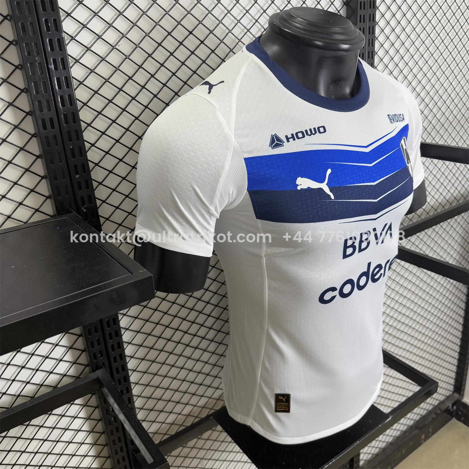 UltraTrikot-Rayados Monterrey 25-26 Away White Jersey - Player Version