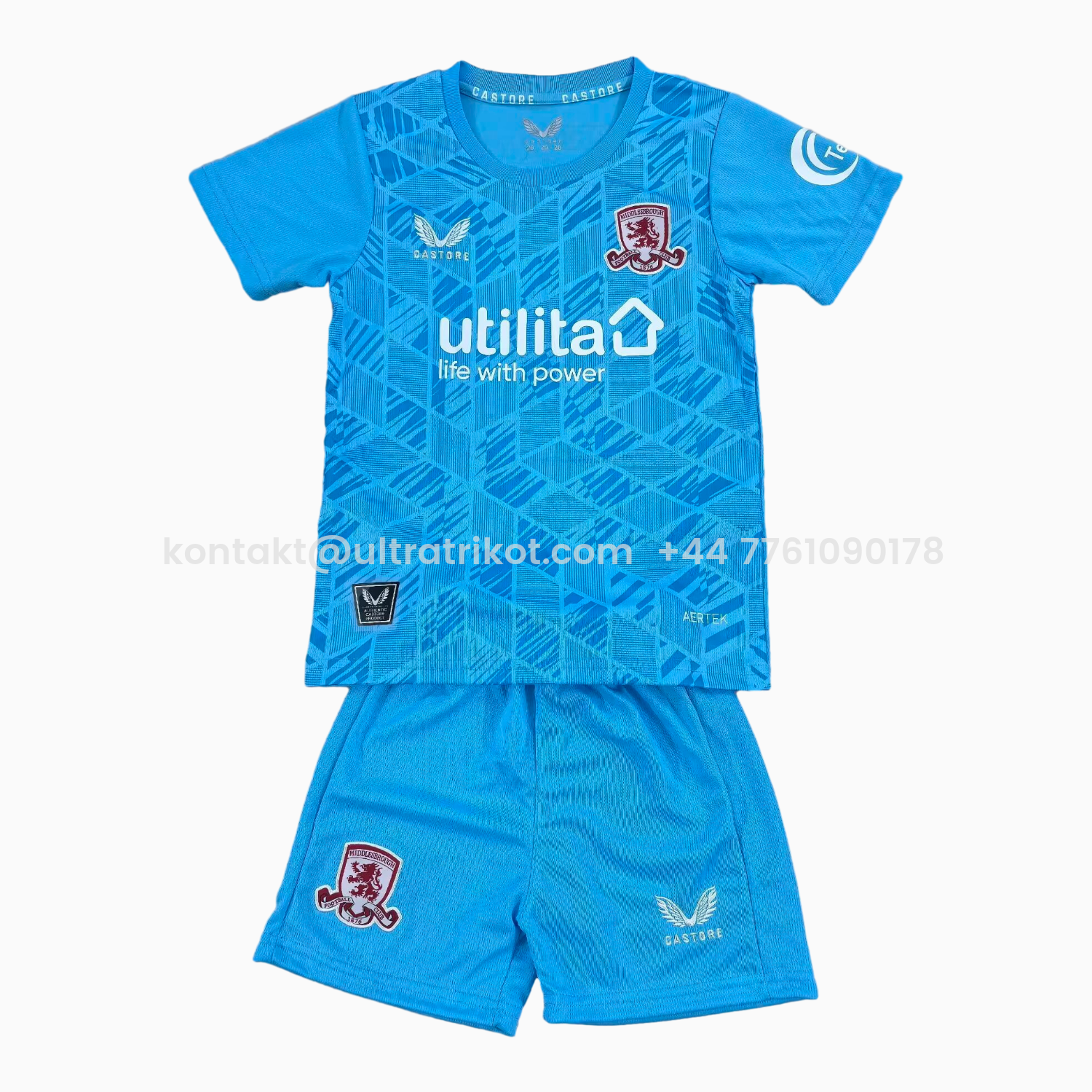 UltraTrikot-Middlesbrough 25-26 Third Blue Kids Kit