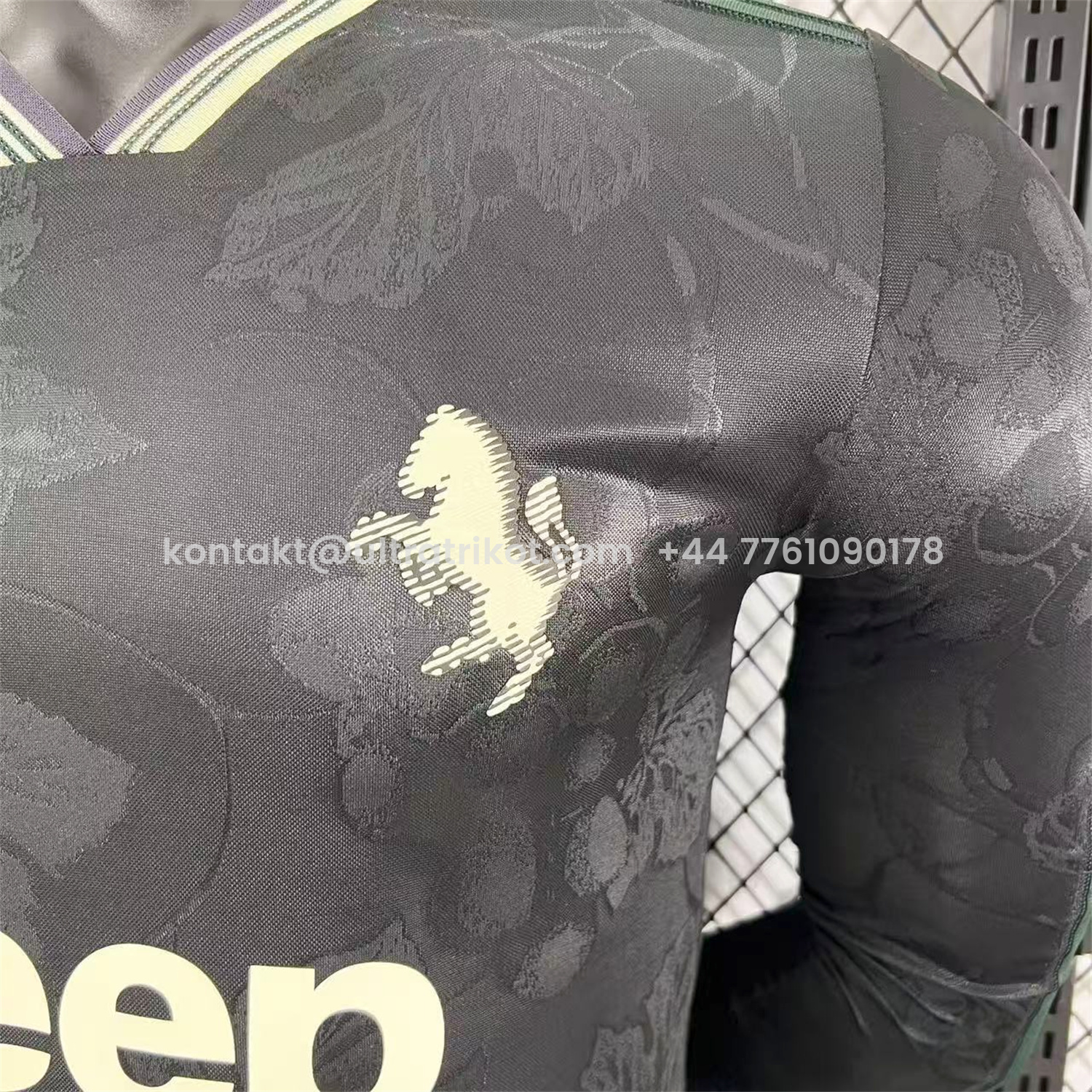 UltraTrikot-Juventus 25-26 Third Black Long Sleeves Jersey - Player Version