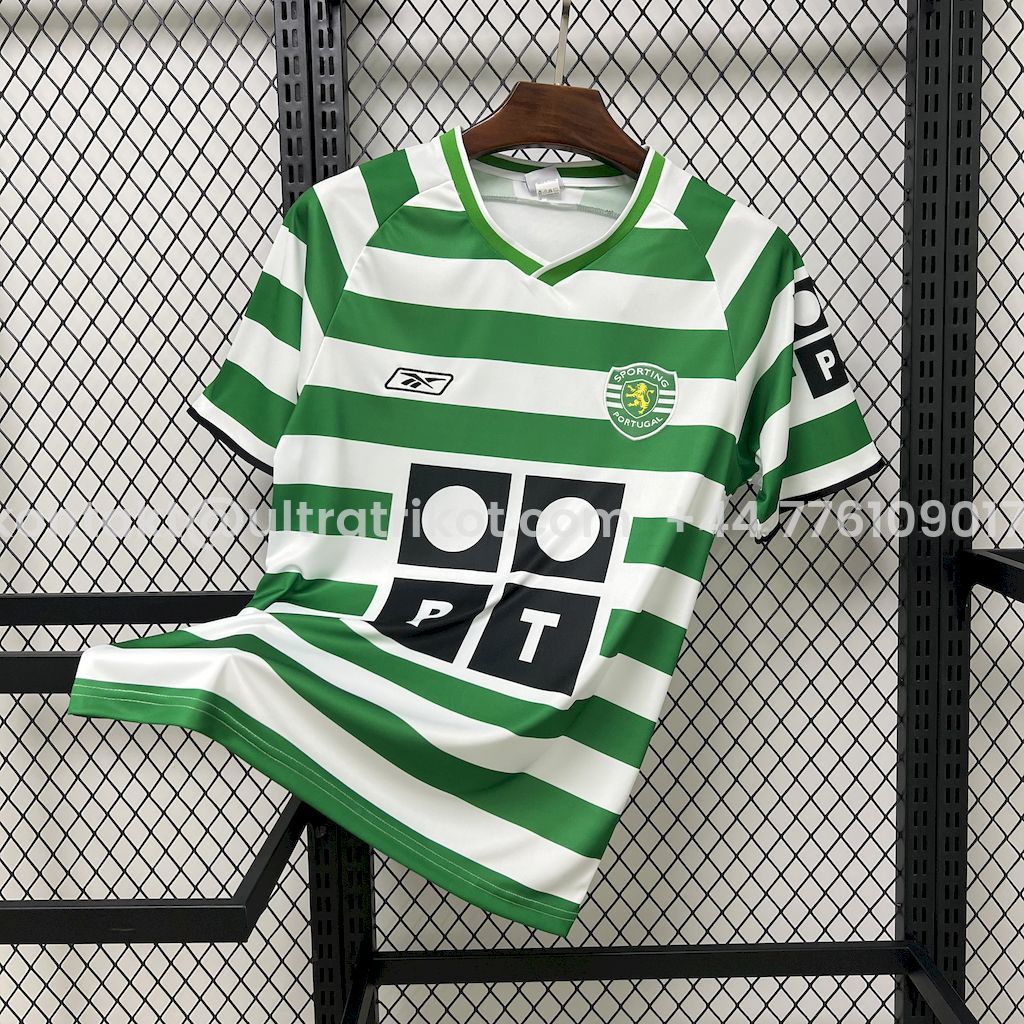 UltraTrikot-Retro Sporting CP 03-04 Home Stadium Jersey