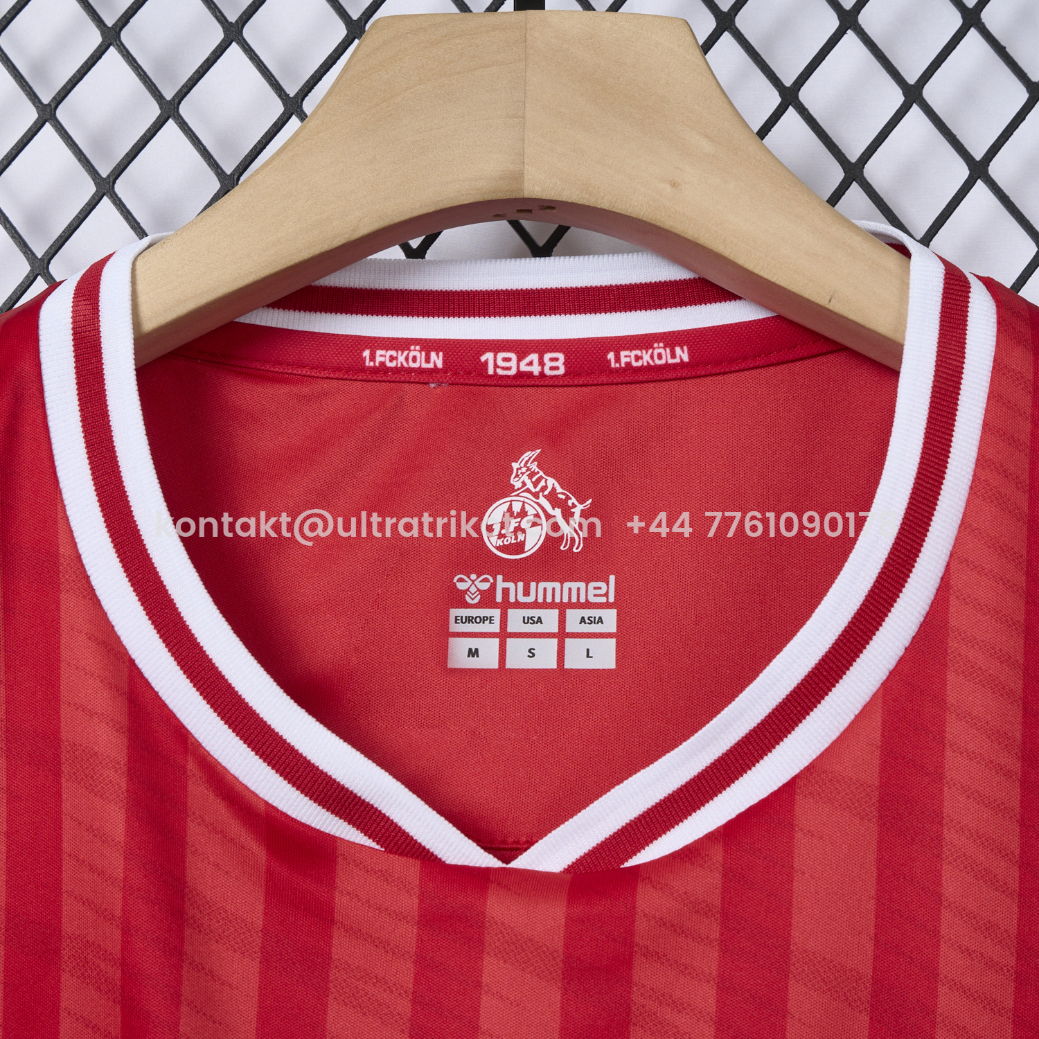 UltraTrikot-Köln 25-26 Away Red Jersey - Fans Version