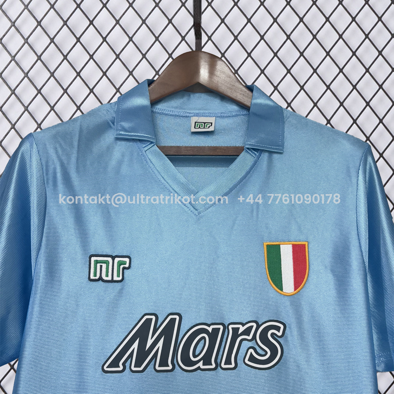 UltraTrikot-Retro Napoli 1990-91 Home Blue Jersey