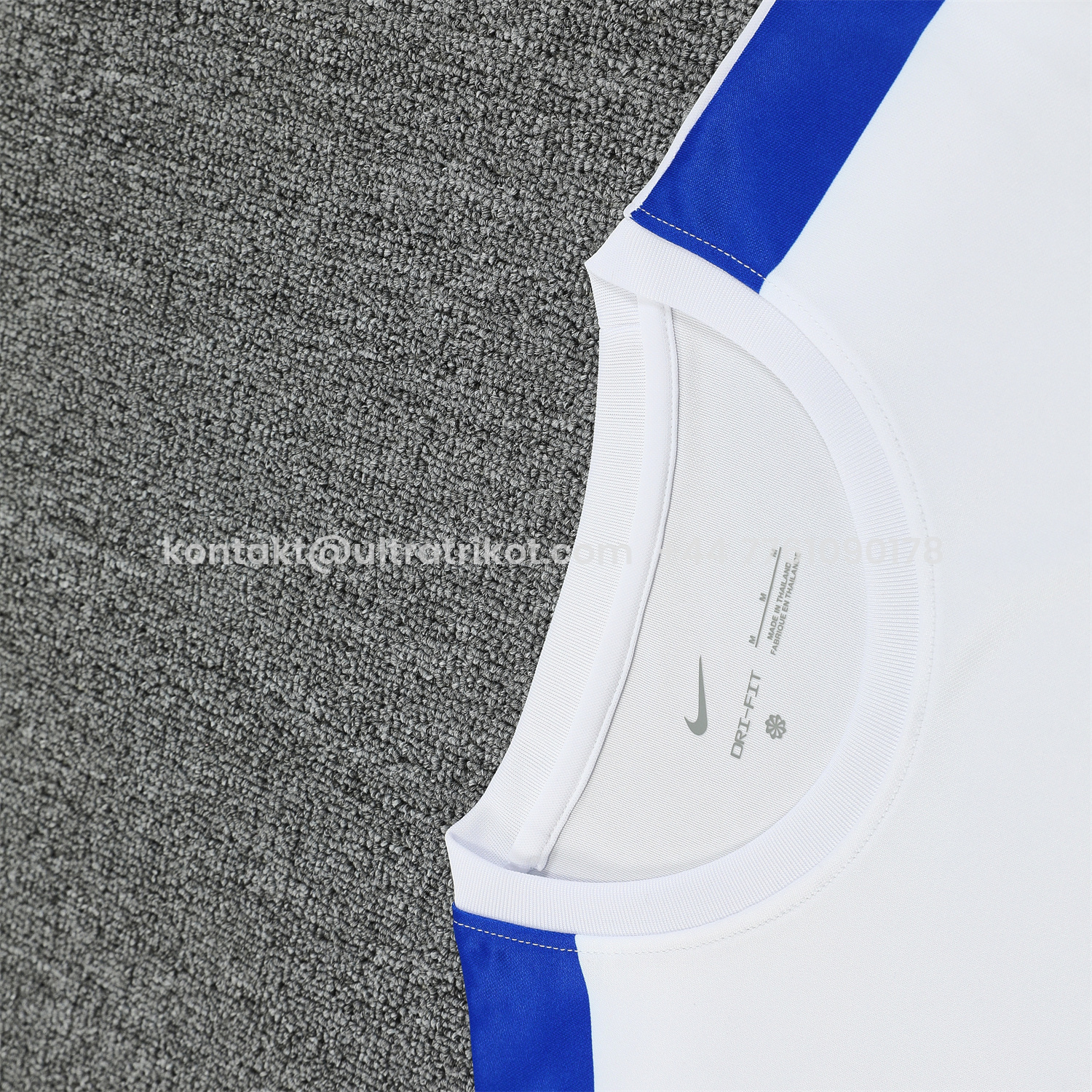 UltraTrikot-Inter Milan 25-26 Short-Sleeve Training Set - White Top & Black Shorts