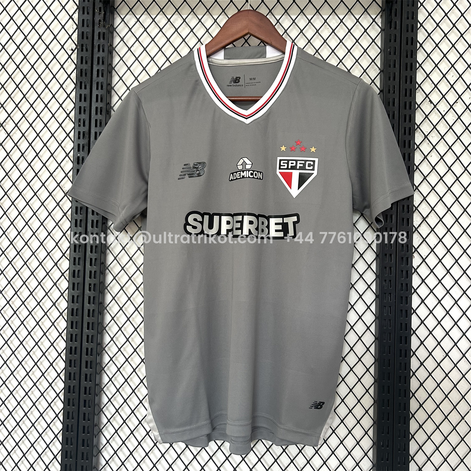 UltraTrikot-Sao Paulo 25-26 Grey Special Jersey - Fans Version
