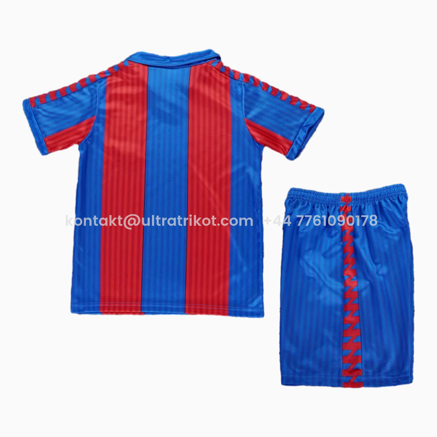 UltraTrikot-Retro Barcelona 1989-92 Home Kids Kit