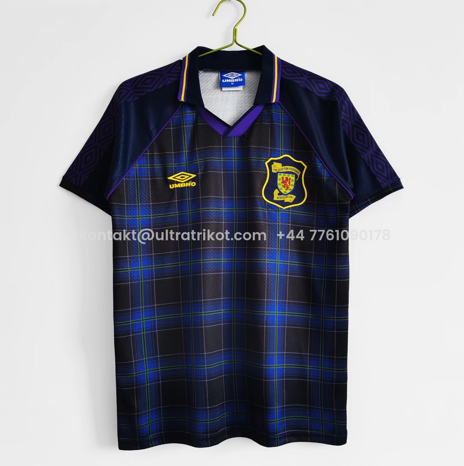 UltraTrikot-Retro S-c-o.t l.a-n.d 1994-96 Home Stadium Jersey