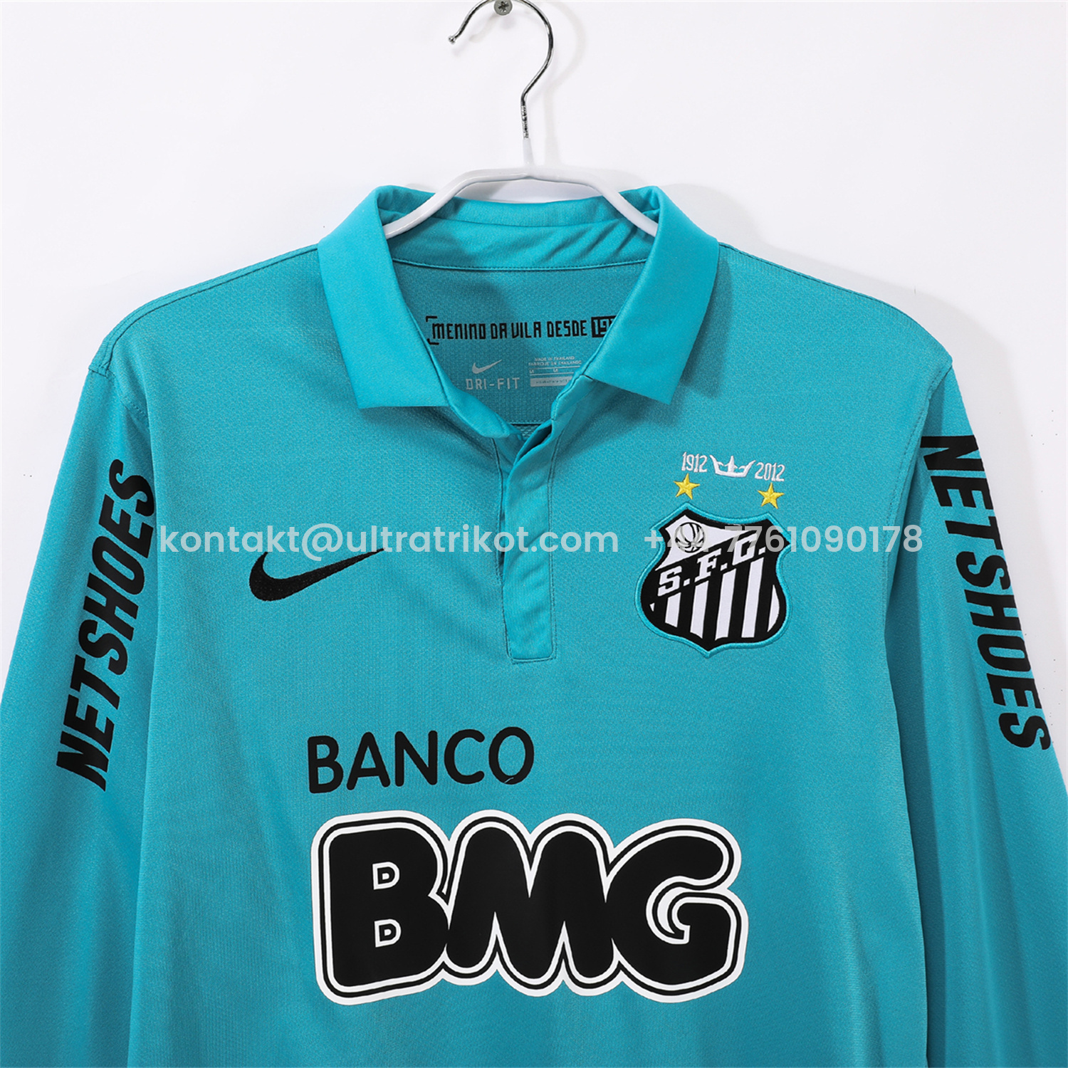 UltraTrikot-Retro Santos 2012 Third Long Sleeve Jersey