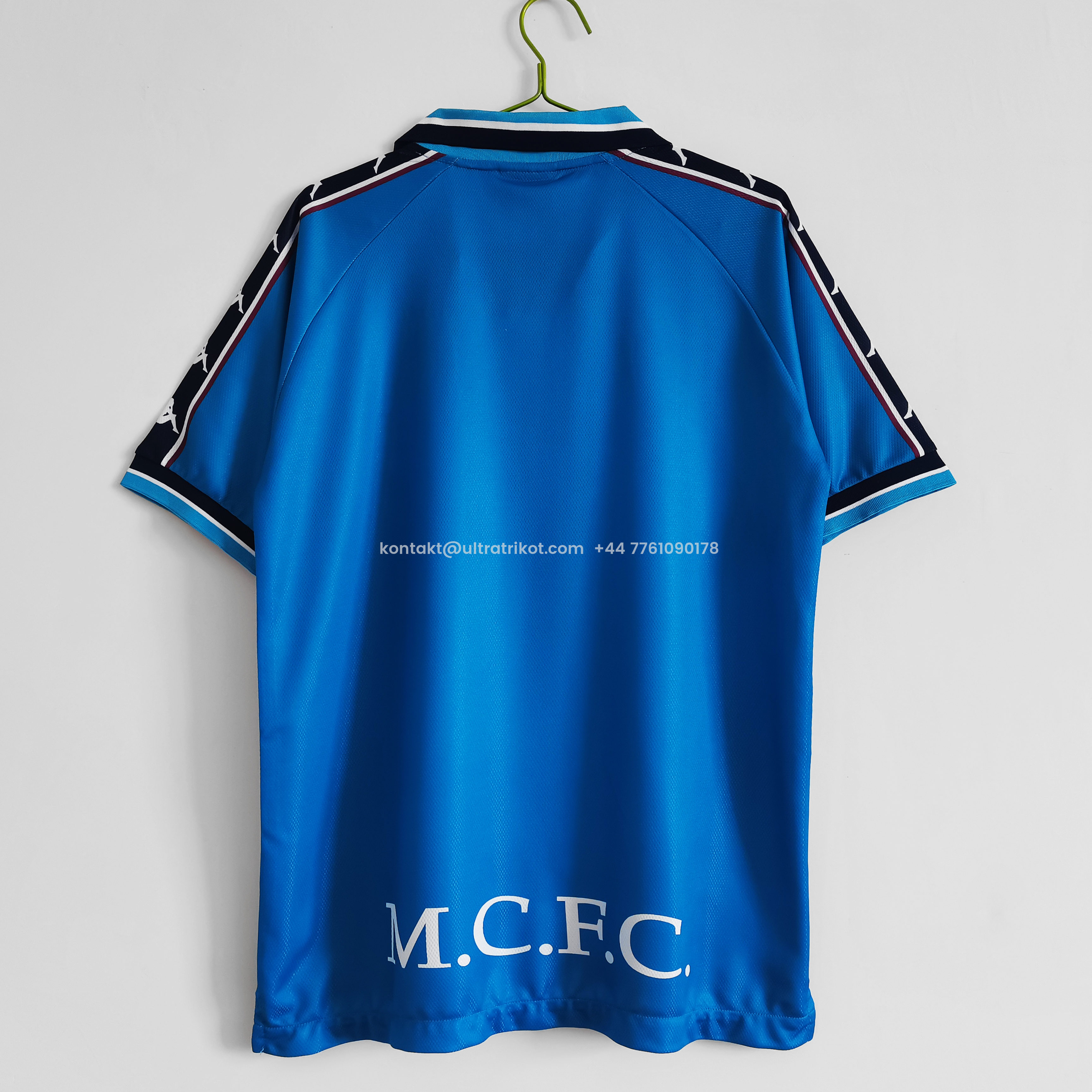 UltraTrikot-Retro Manchester City 1997-98 Home Stadium Jersey
