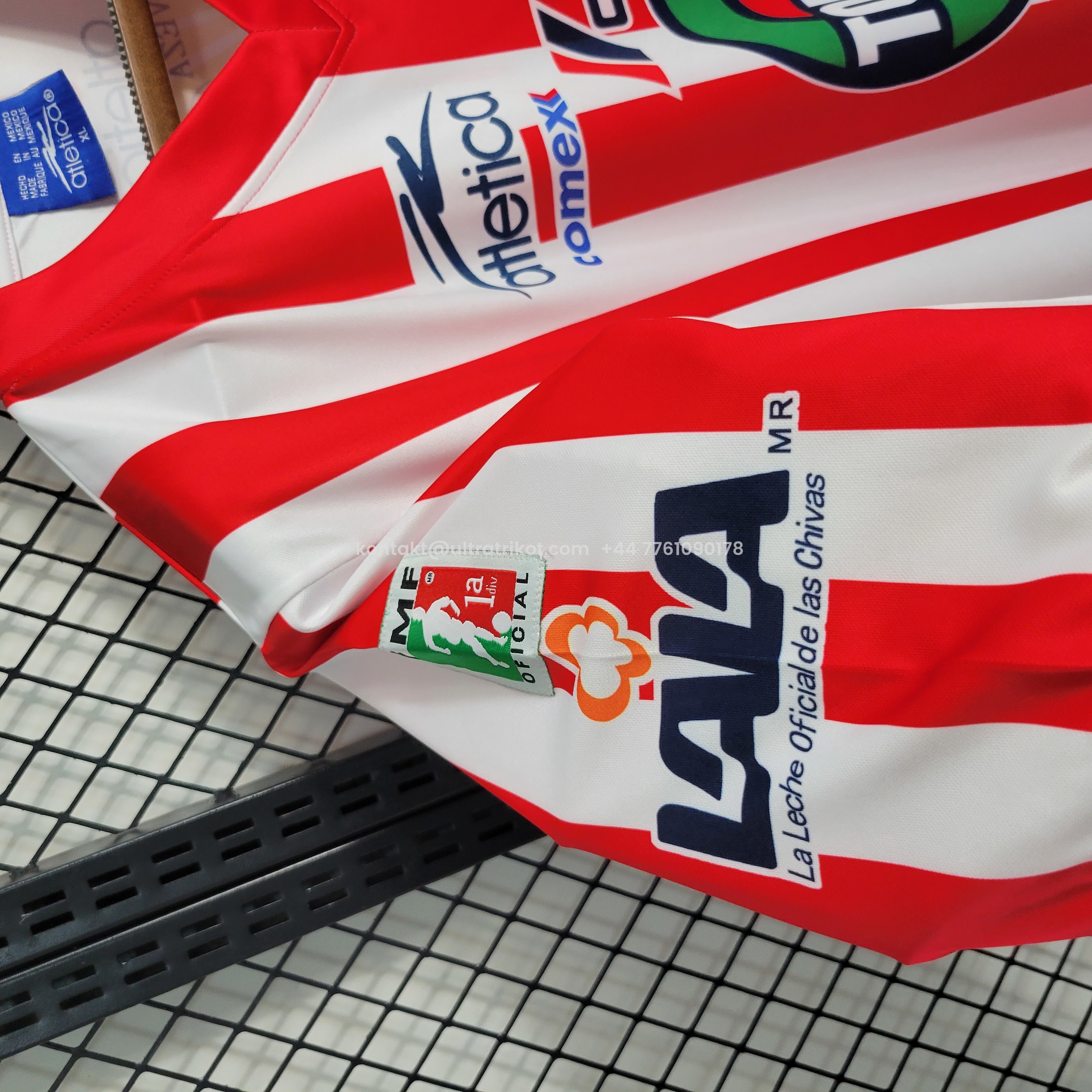 UltraTrikot-Retro Chivas de Guadalajara 01-02 Home Stadium Jersey