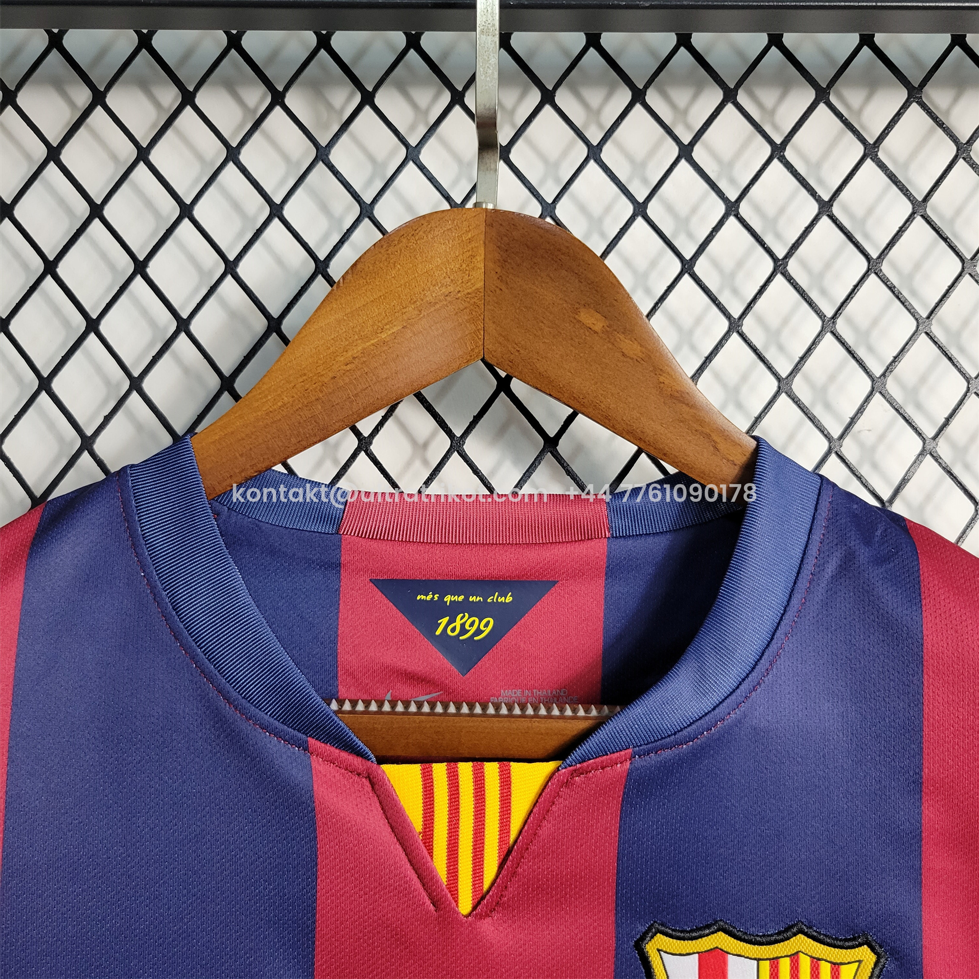UltraTrikot-Retro Barcelona 14-15 Home Stadium Jersey