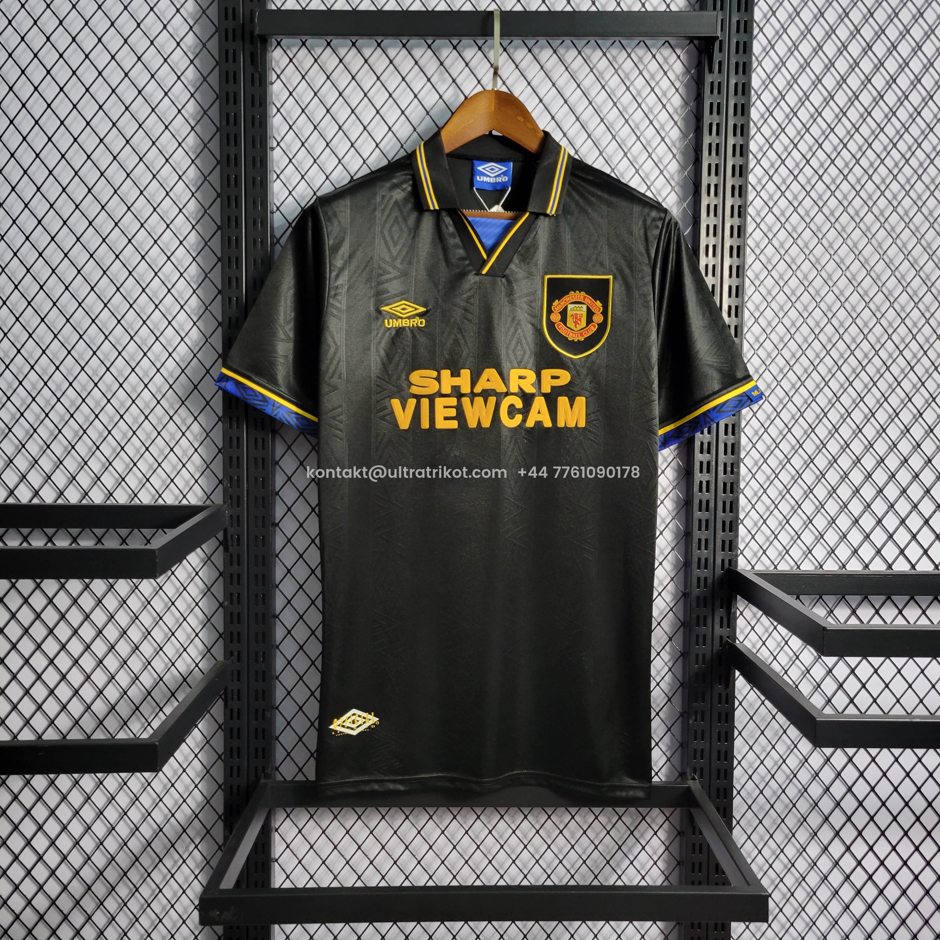 UltraTrikot-Retro Manchester United 93-94 Away Jersey
