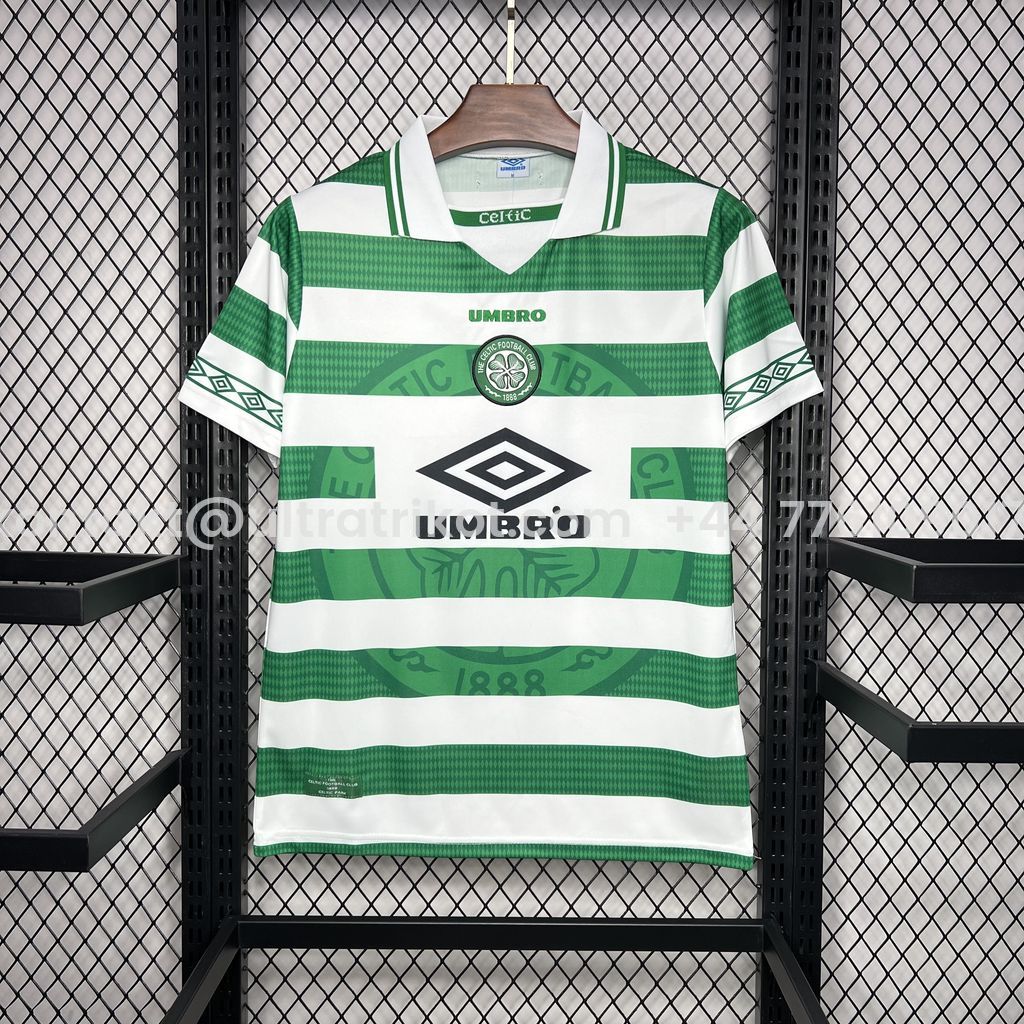 UltraTrikot-Retro Celtic 1998-99 Home Stadium Jersey