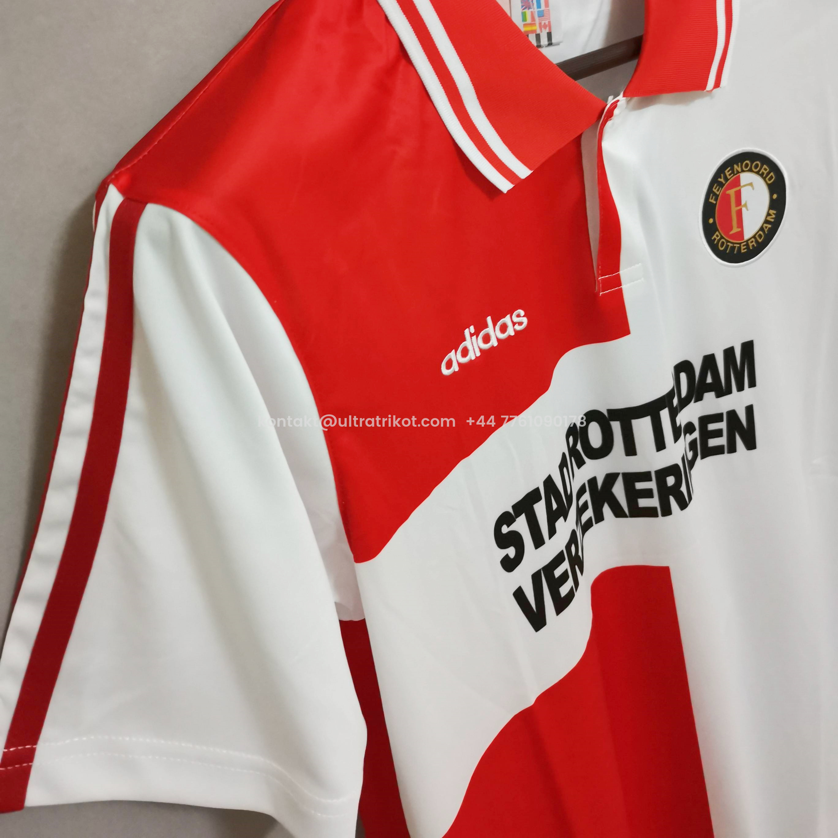 UltraTrikot-Retro Feyenoord 1994-96 Home Jersey