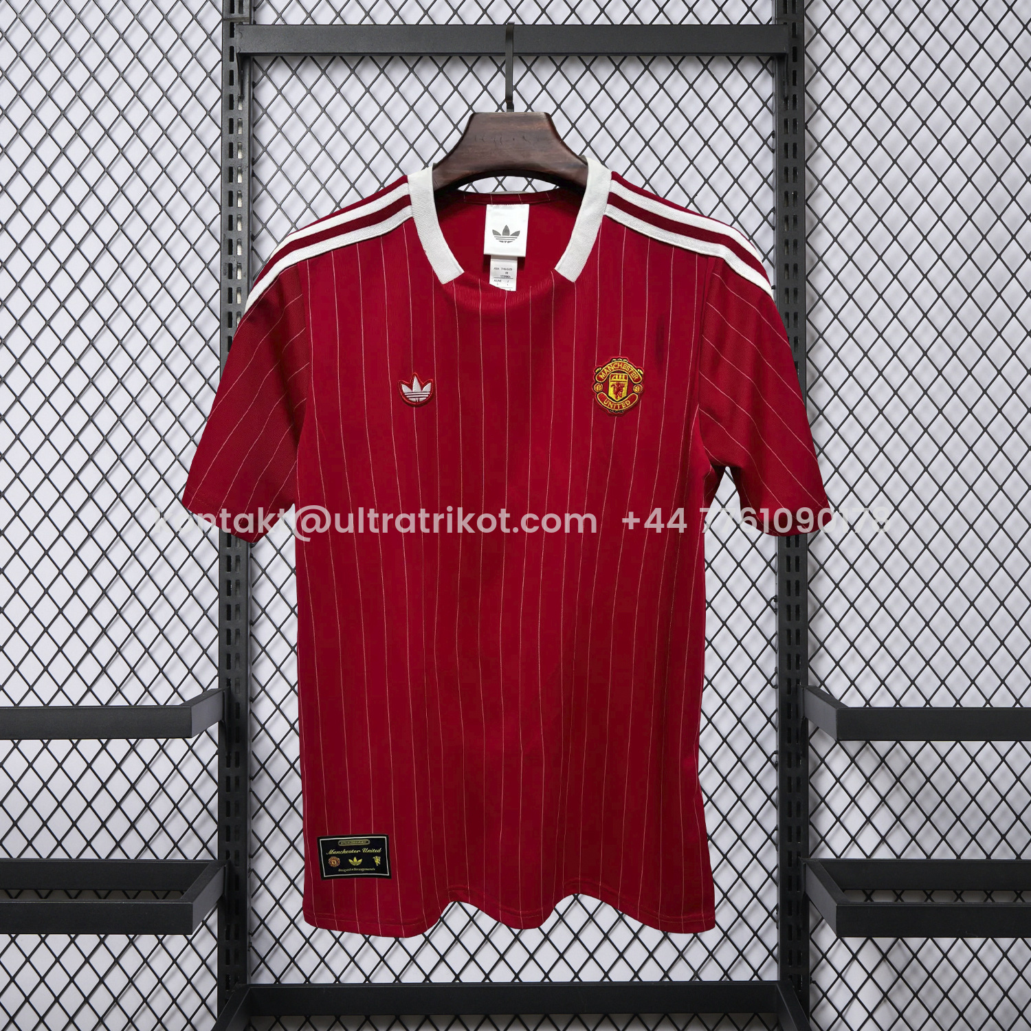 UltraTrikot-Manchester United 25-26 Trefoil Red Travel Jersey - Fans Version