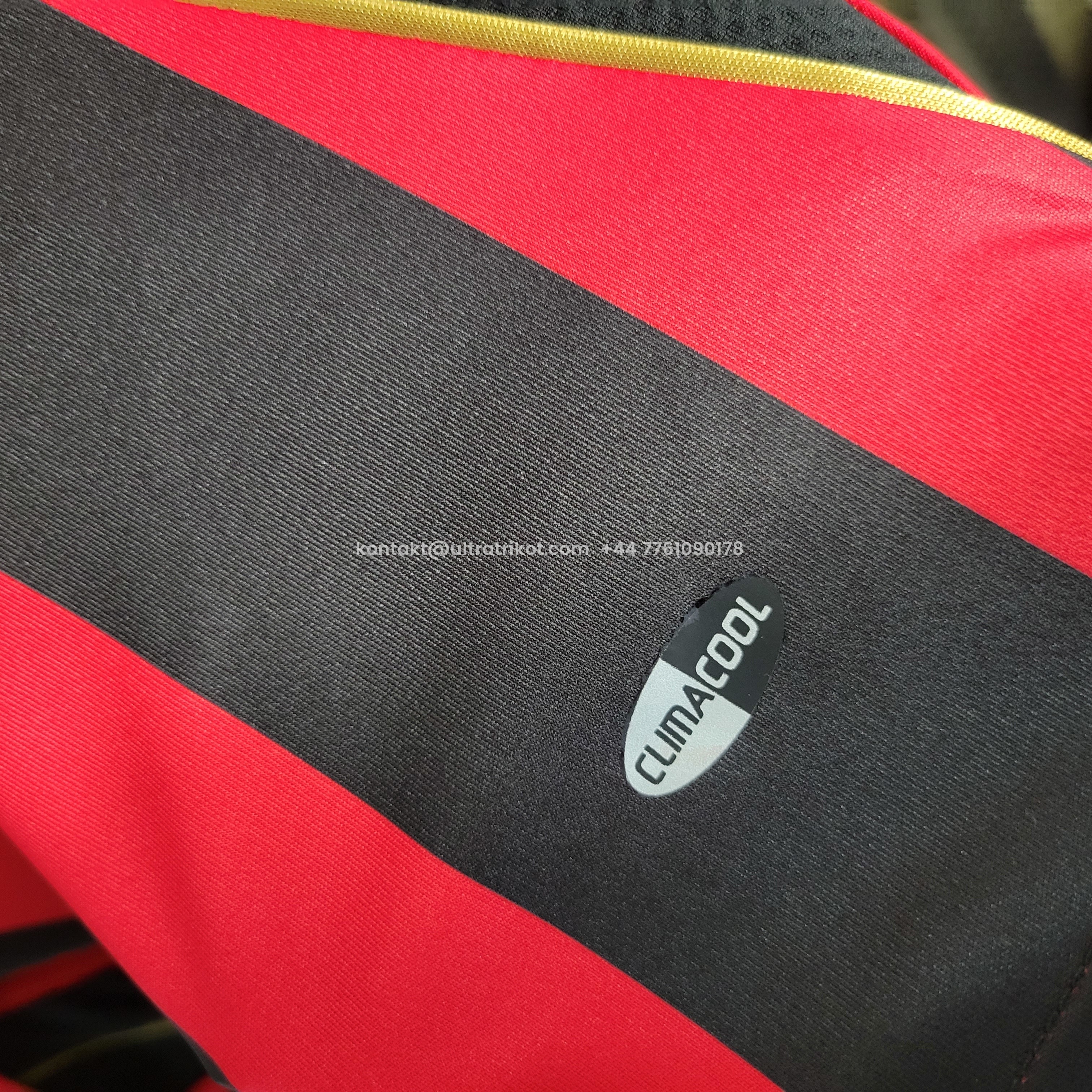 UltraTrikot-Retro AC Milan 06-07 Home Stadium Long Sleeve Jersey