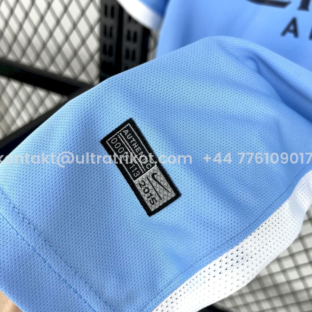 UltraTrikot-Retro Manchester City 2015-16 Home Jersey