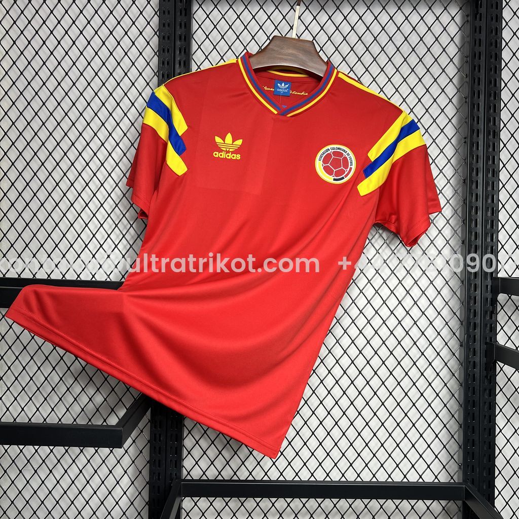 UltraTrikot-Retro Colombia 1990 Away Jersey