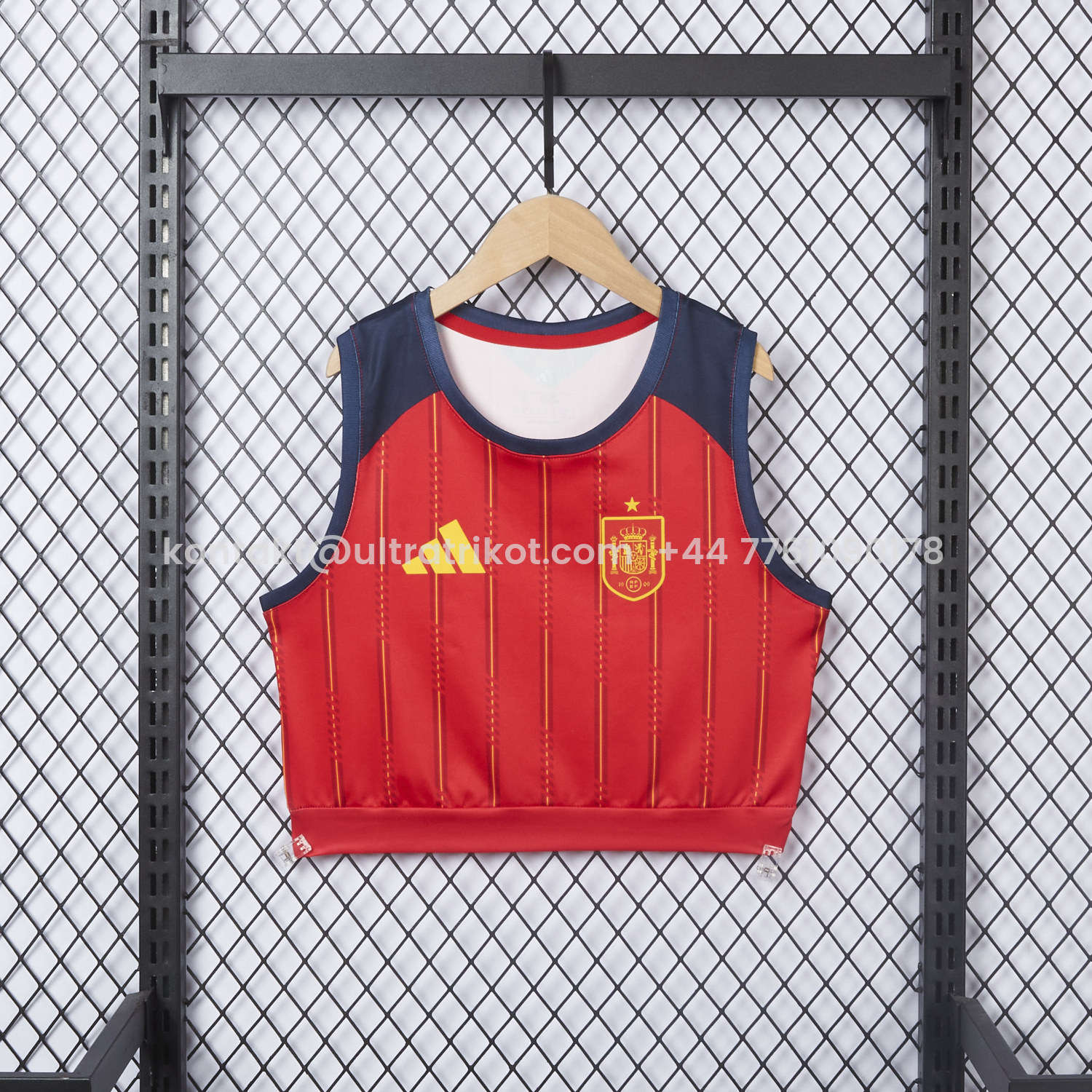 UltraTrikot-Women's Spain 2026 Home Yoga Vest