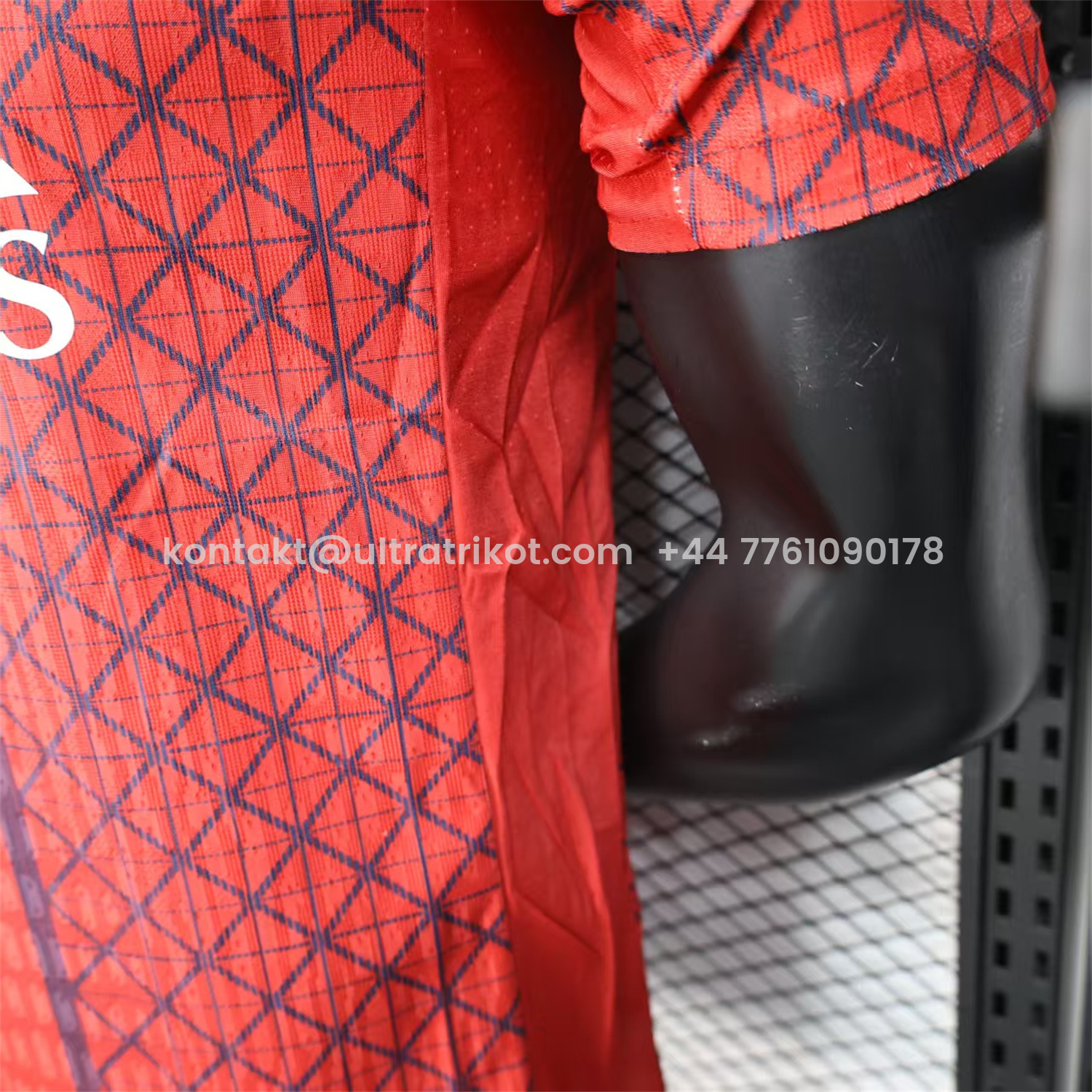 UltraTrikot-Paris Saint-Germain PSG 25-26 Red Pre-Match Training Jersey - Player Version