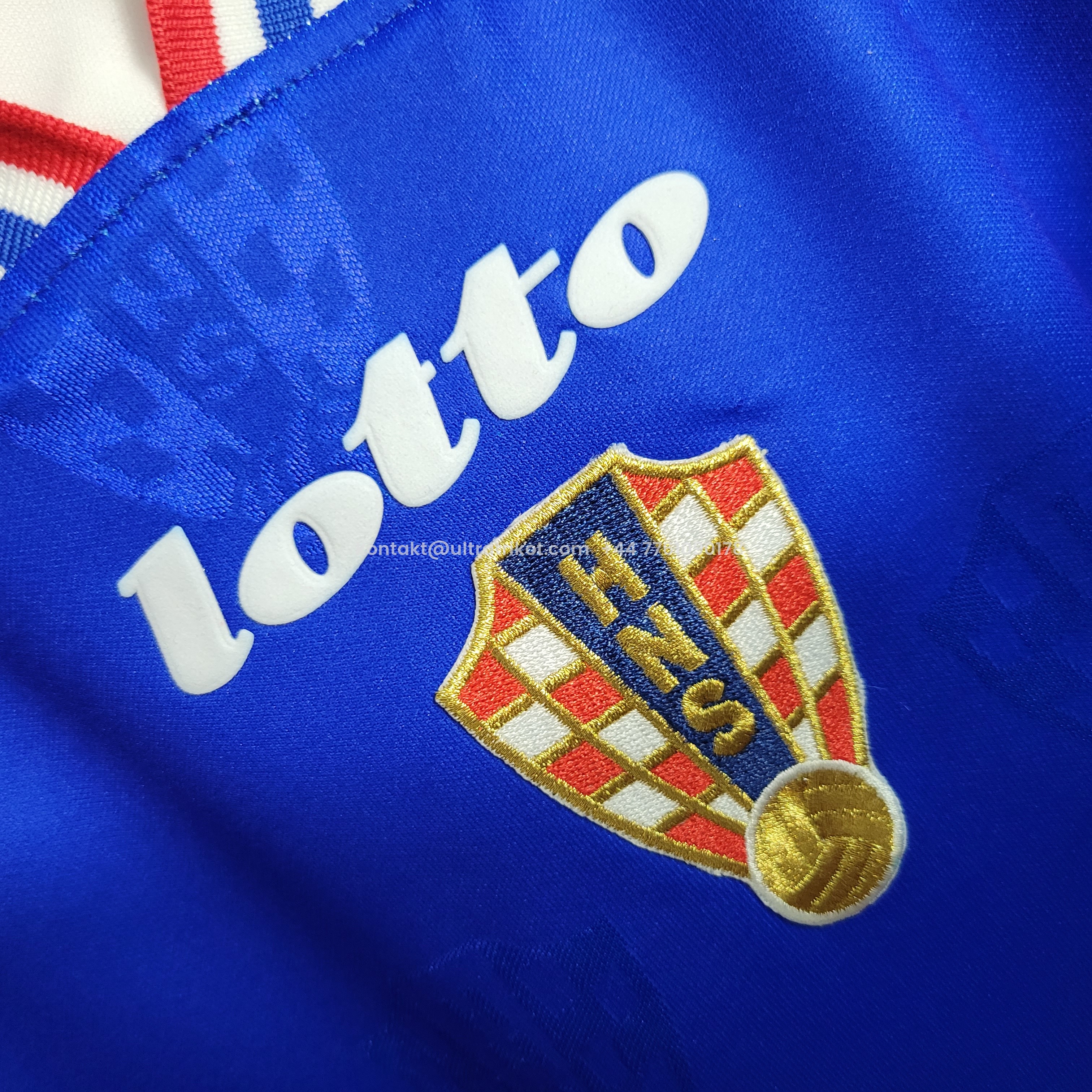 UltraTrikot-Retro Croatia 1998 Away Stadium Jersey
