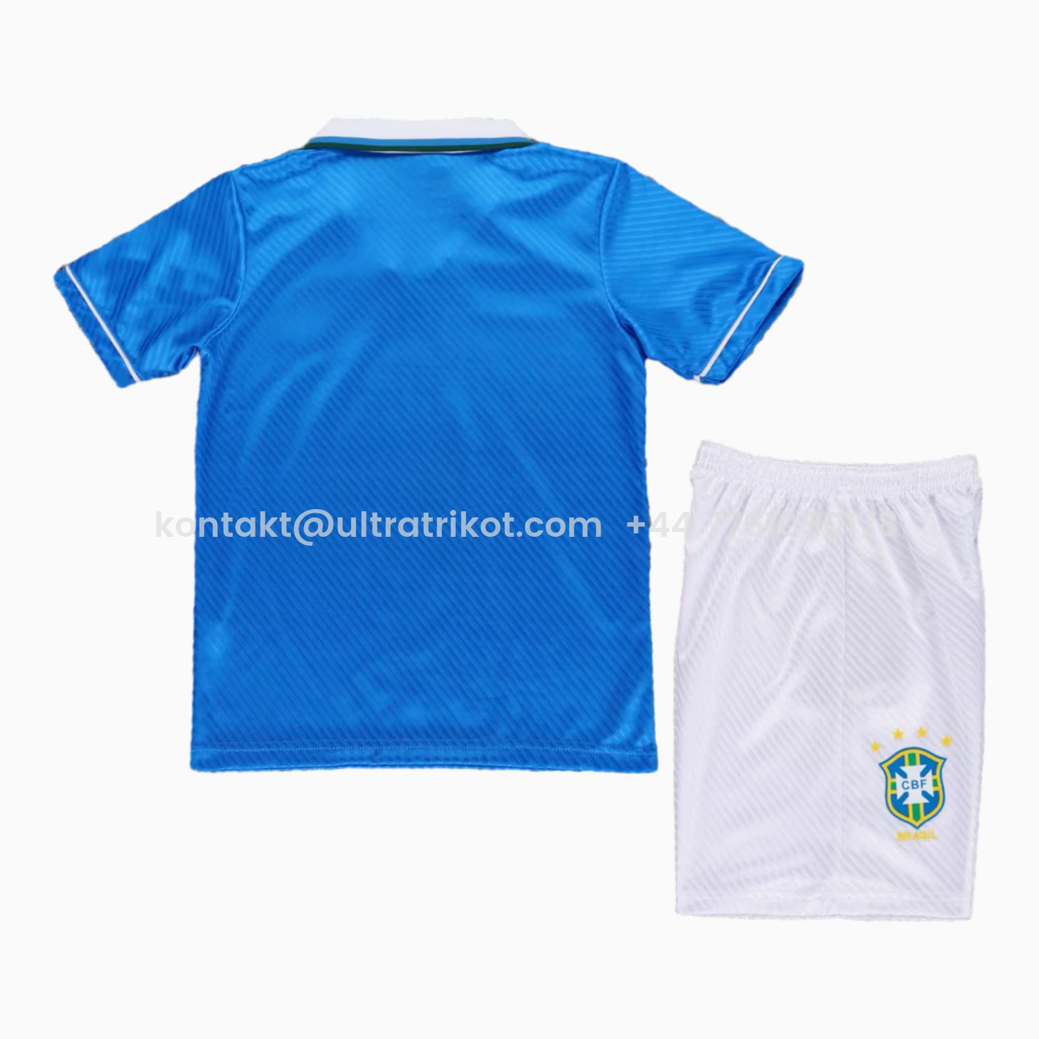 UltraTrikot-Retro Brazil 1996 Away Kids Kit