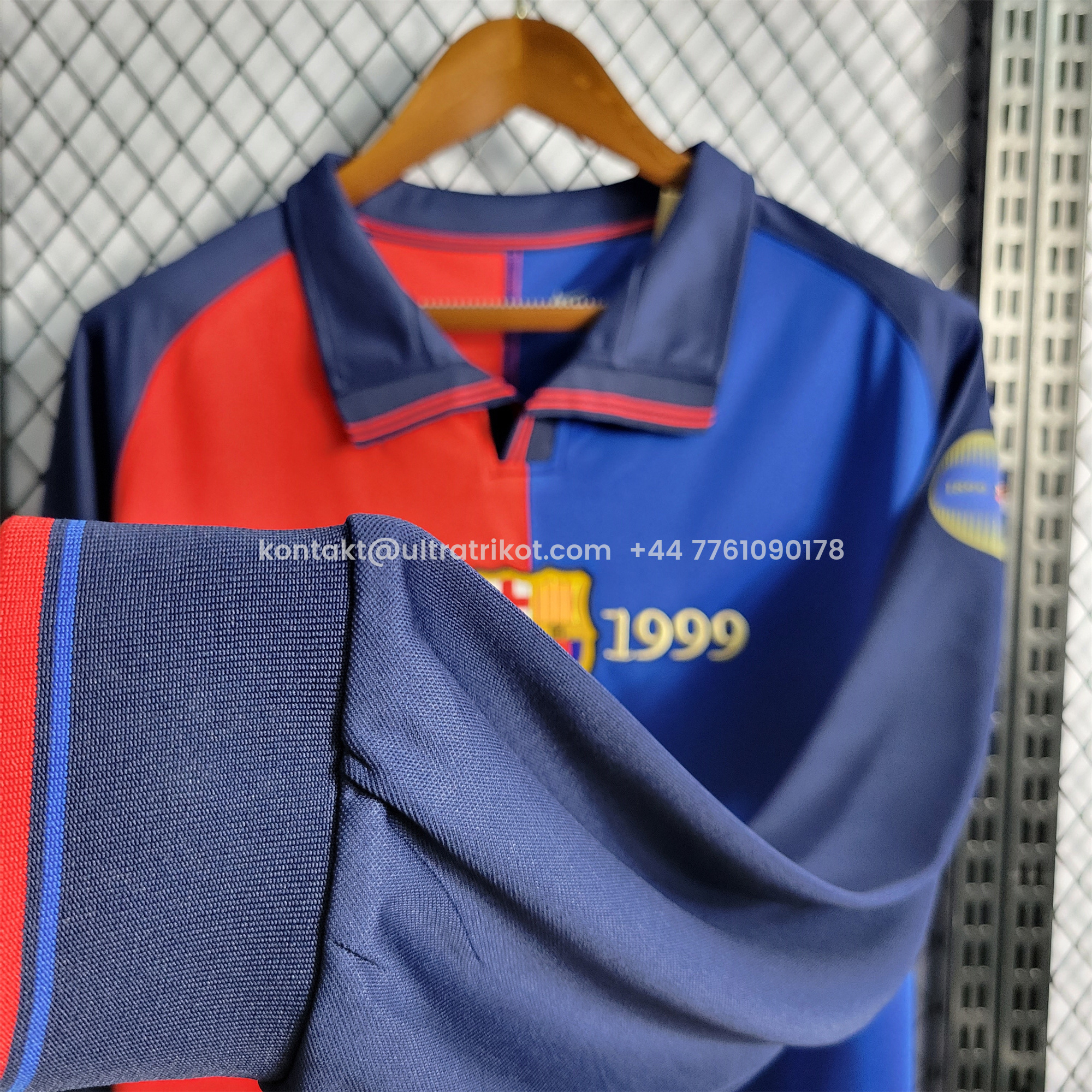 UltraTrikot-Retro Barcelona Centenary Edition Long Sleeve Jersey