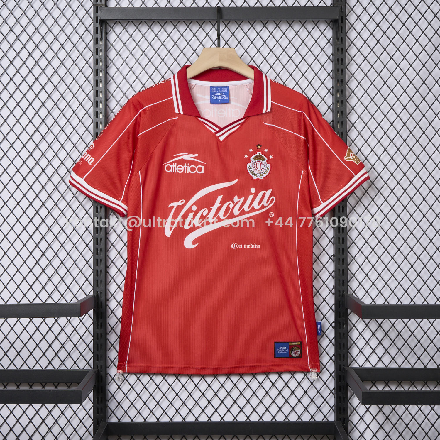 UltraTrikot-Retro Toluca 1999-00 Home Jersey