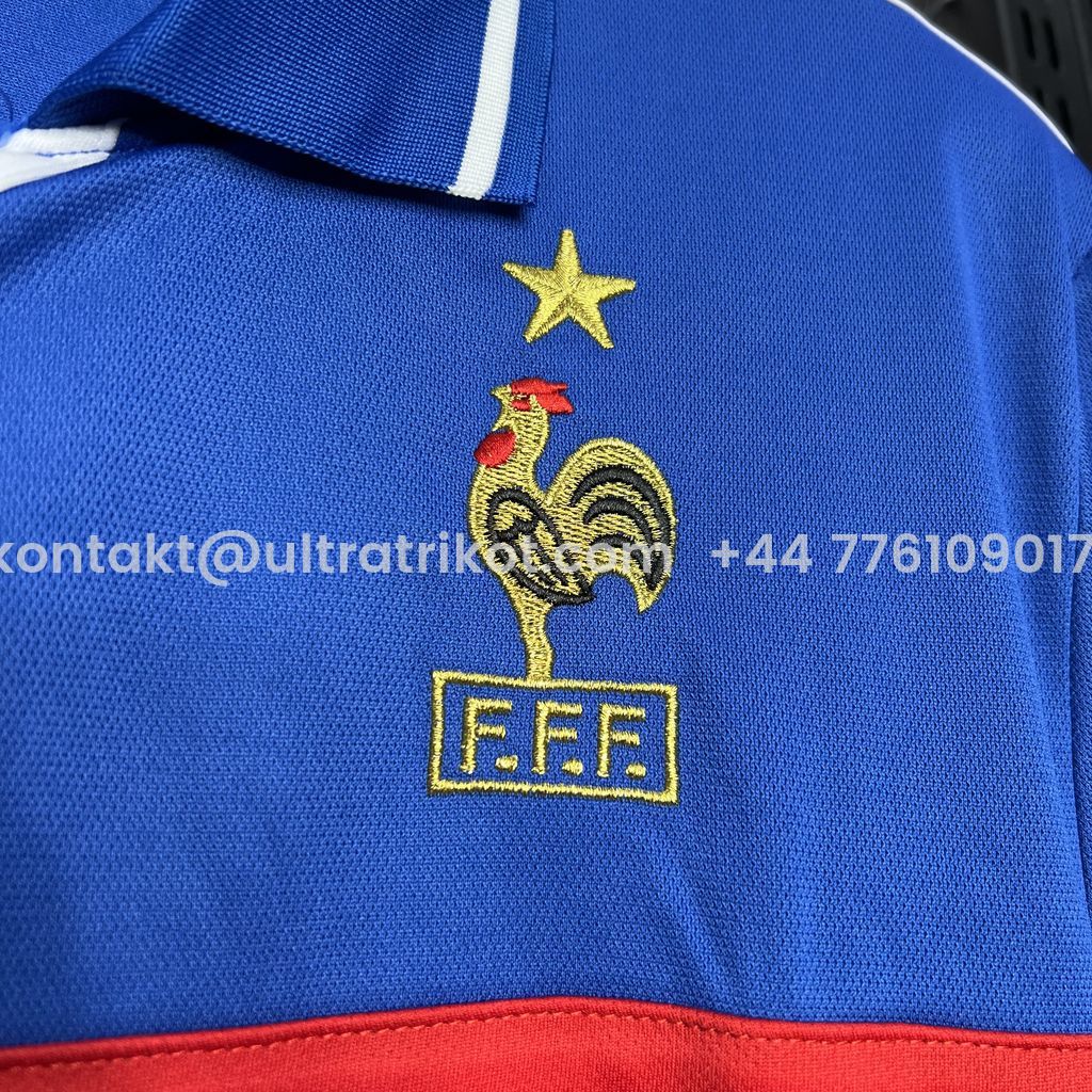 UltraTrikot-Retro France 2000 Home Stadium Jersey