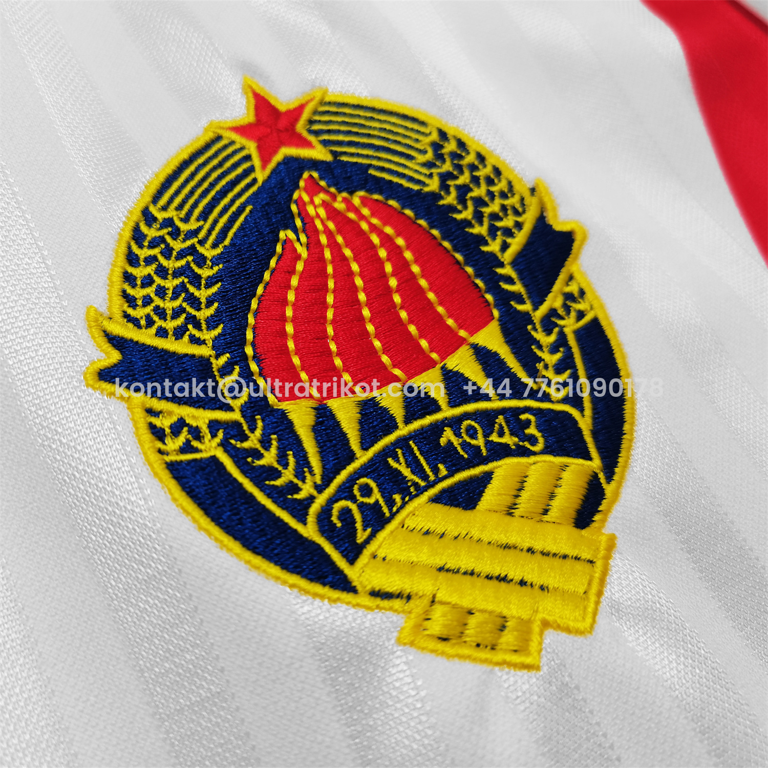 UltraTrikot-Retro Yugoslavia 1990 Away Jersey