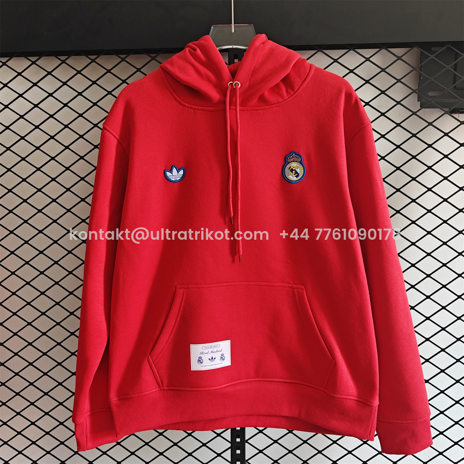 UltraTrikot-Real Madrid 25-26 Originals Terrace Icon Unisex Pullover Hoodie