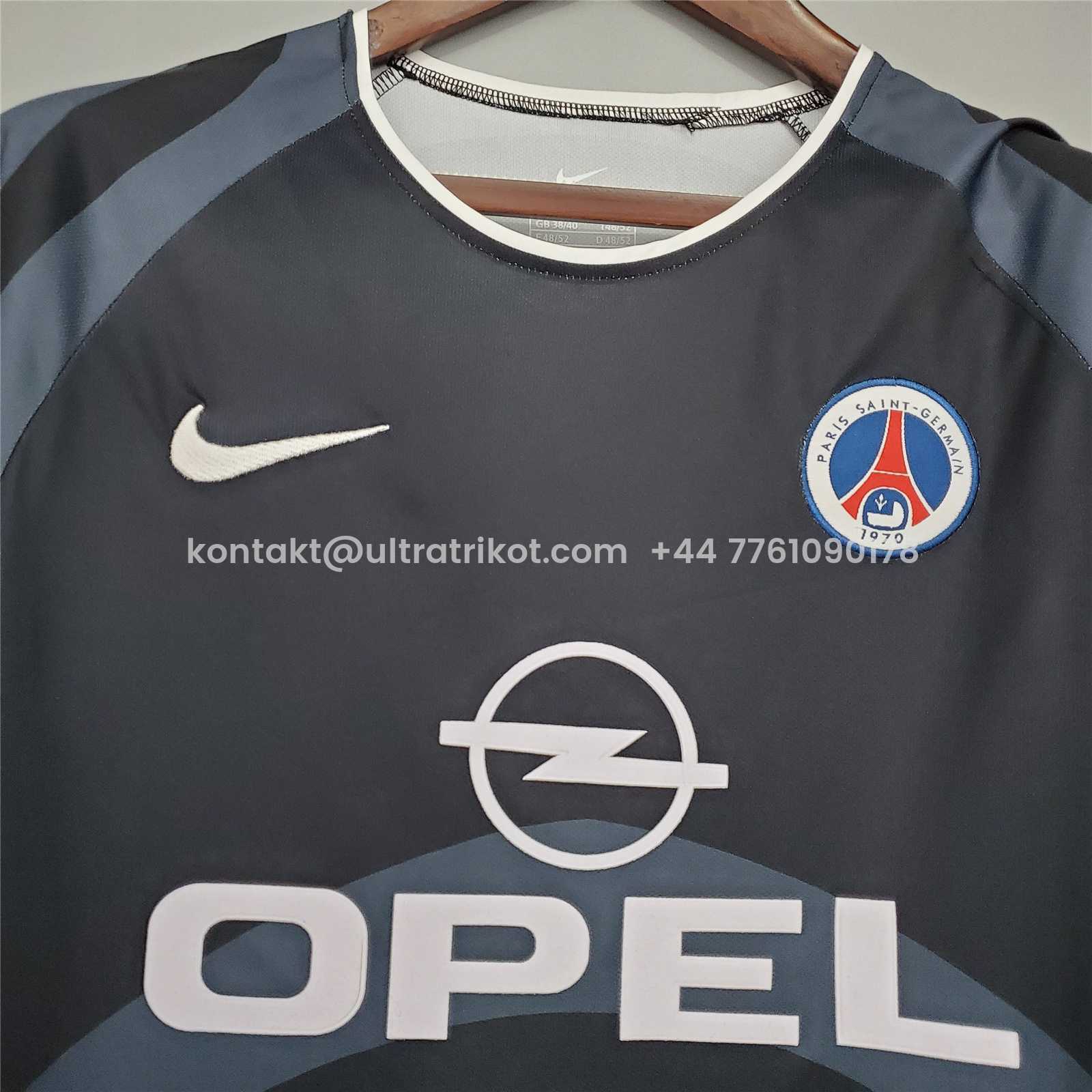 UltraTrikot-Retro Paris Saint-Germain PSG 2001-02 Third Jersey