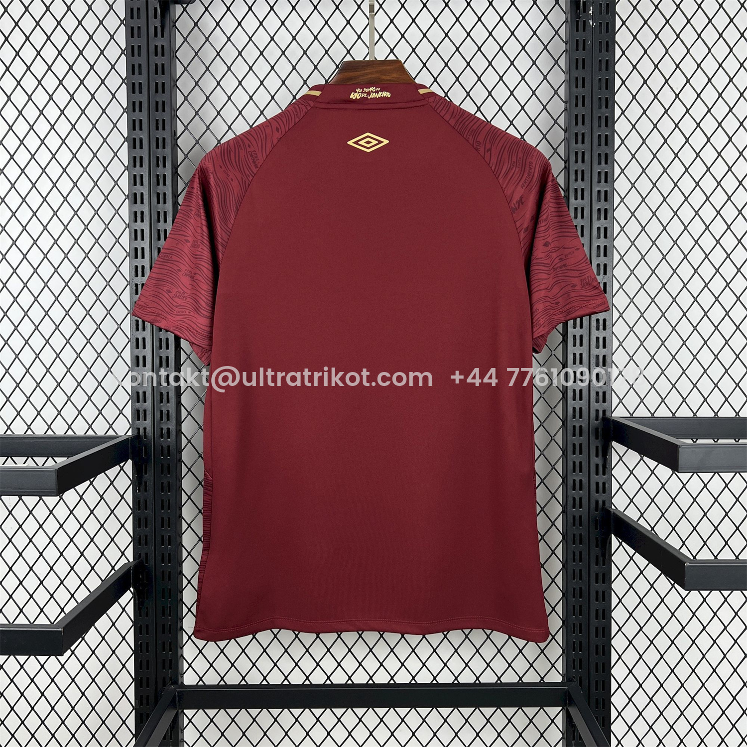 UltraTrikot-Fluminense 25-26 Third Red Jersey - Fans Version