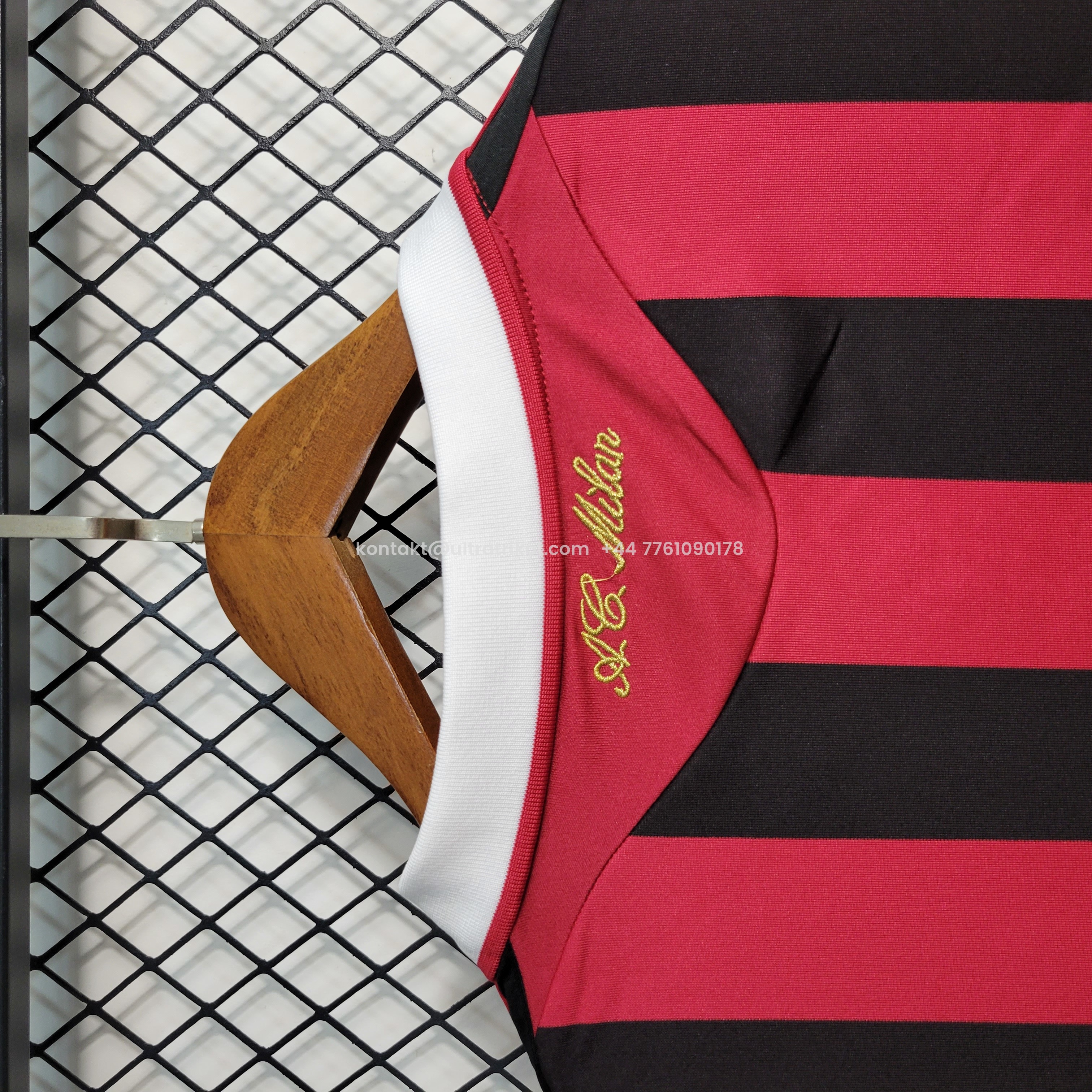 UltraTrikot-Retro AC Milan 2009-10 Home Stadium Jersey